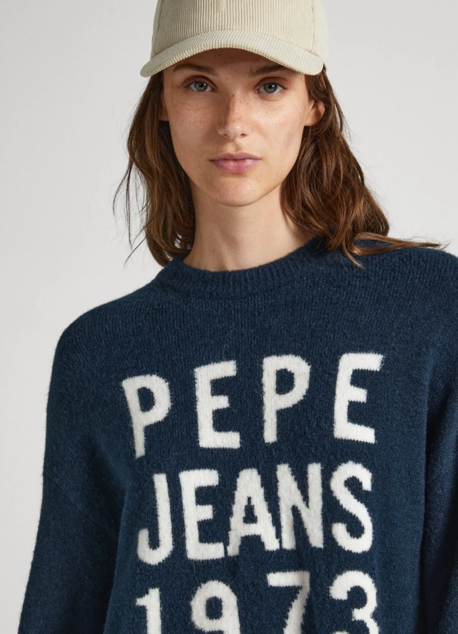 Mulher Pepe Jeans Malhas>Camisola Logo Estampado