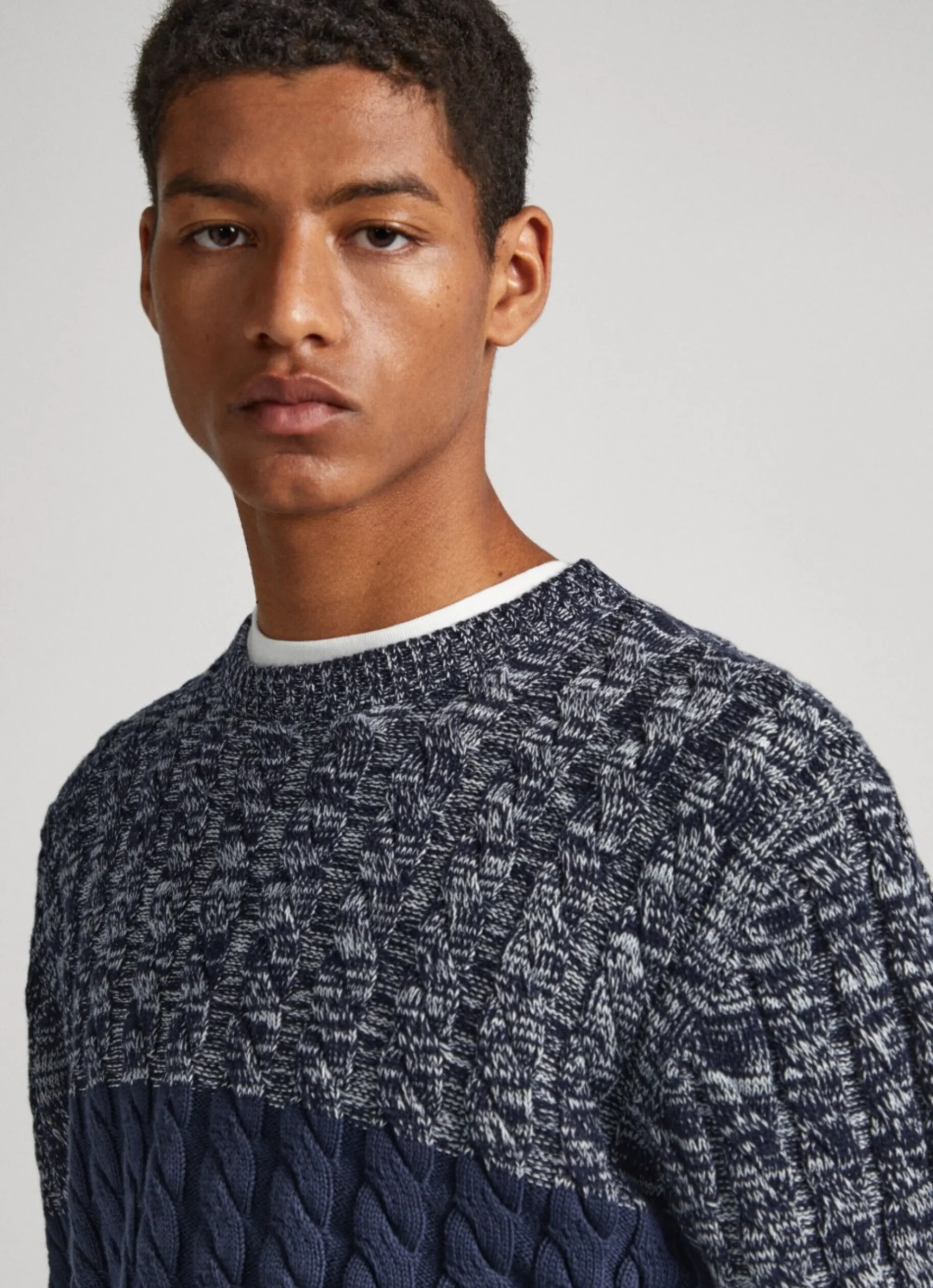 Homem Pepe Jeans Malhas>Camisola Malha Trancada Color Block
