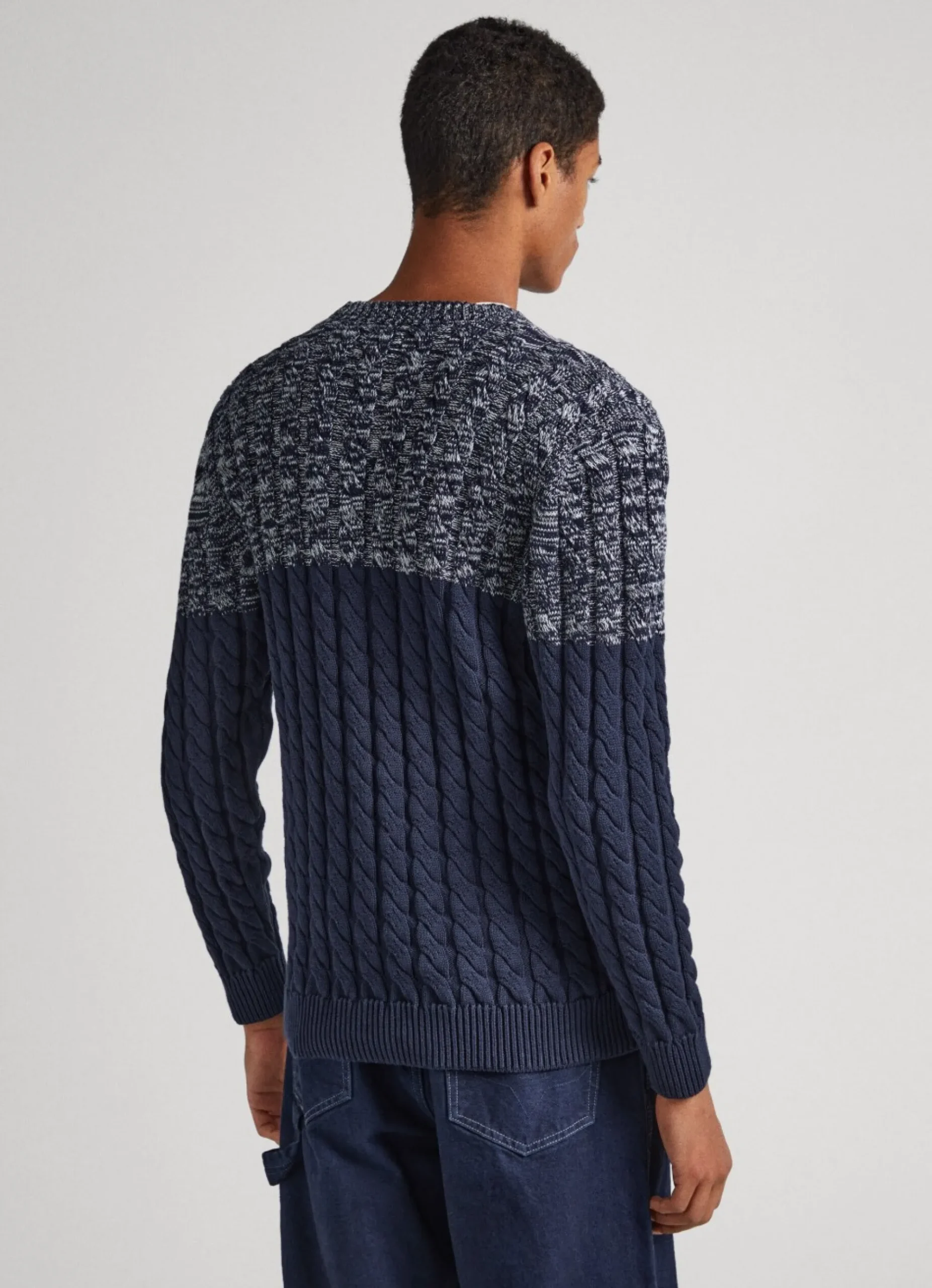 Homem Pepe Jeans Malhas>Camisola Malha Trancada Color Block