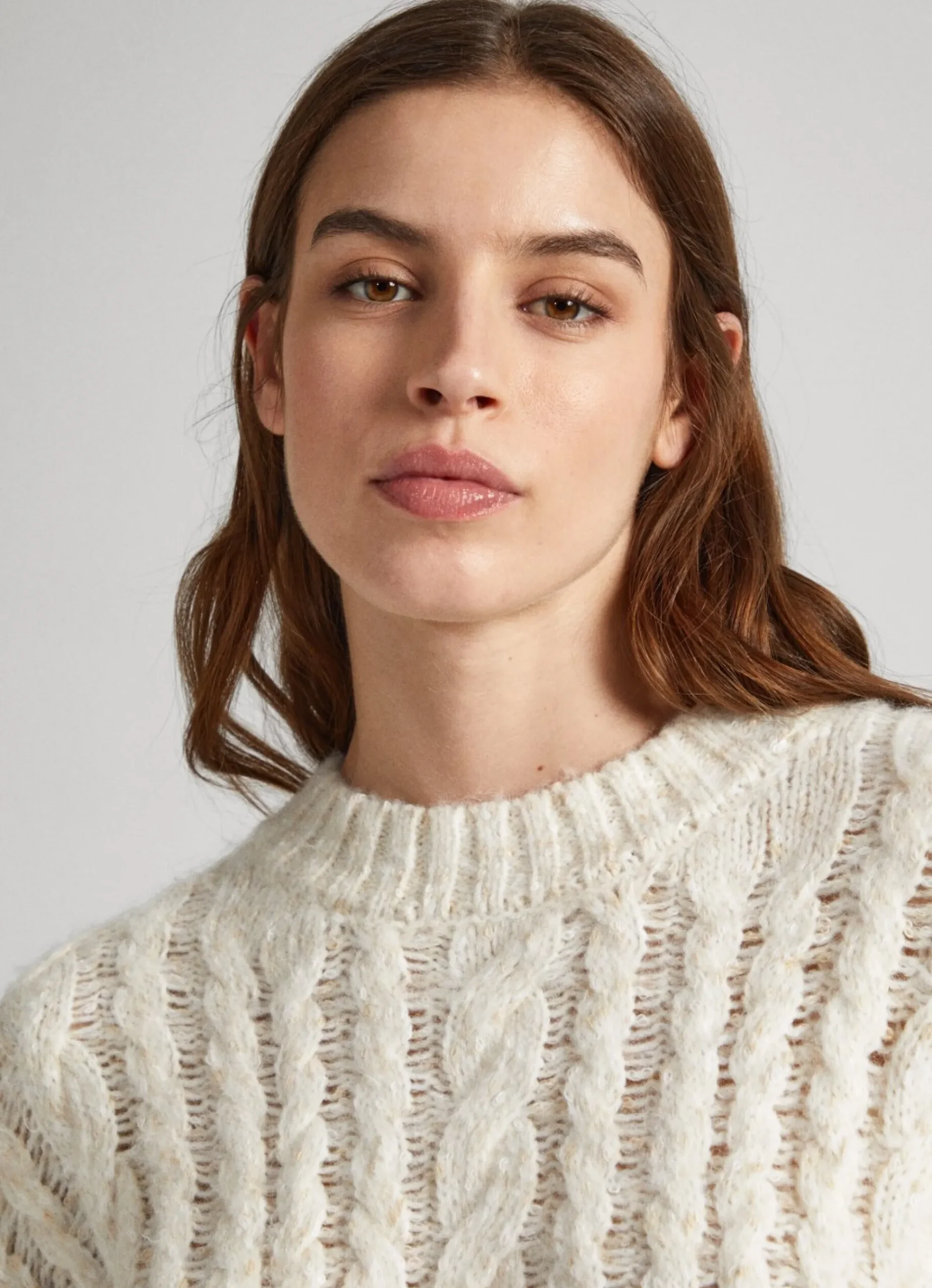 Mulher Pepe Jeans Malhas>Camisola Mangas Contrastantes