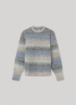 Rapariga Pepe Jeans Sweatshirts E Malhas>Camisola Melange As Riscas