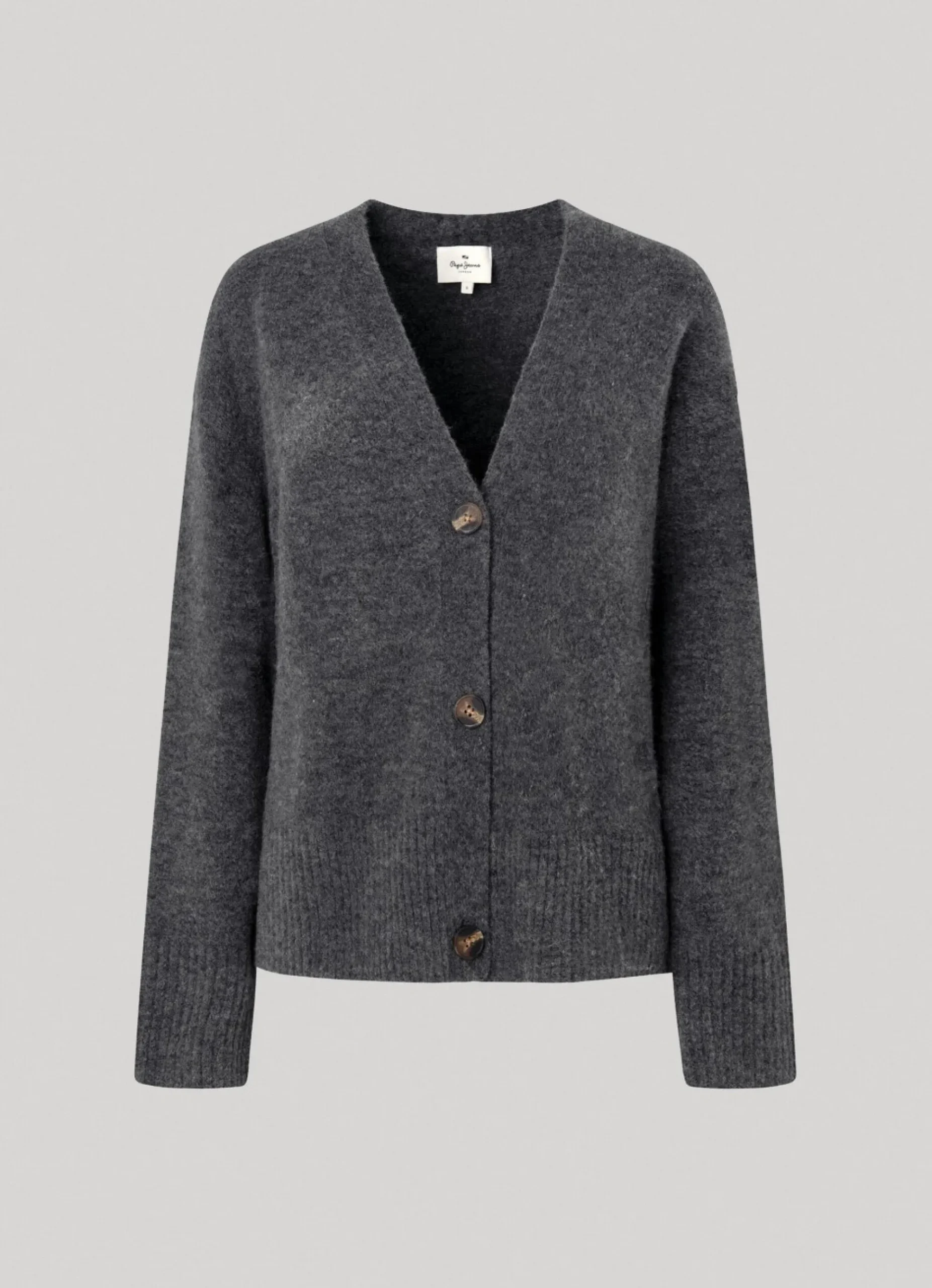 Mulher Pepe Jeans Malhas>Cardigan Com Botoes