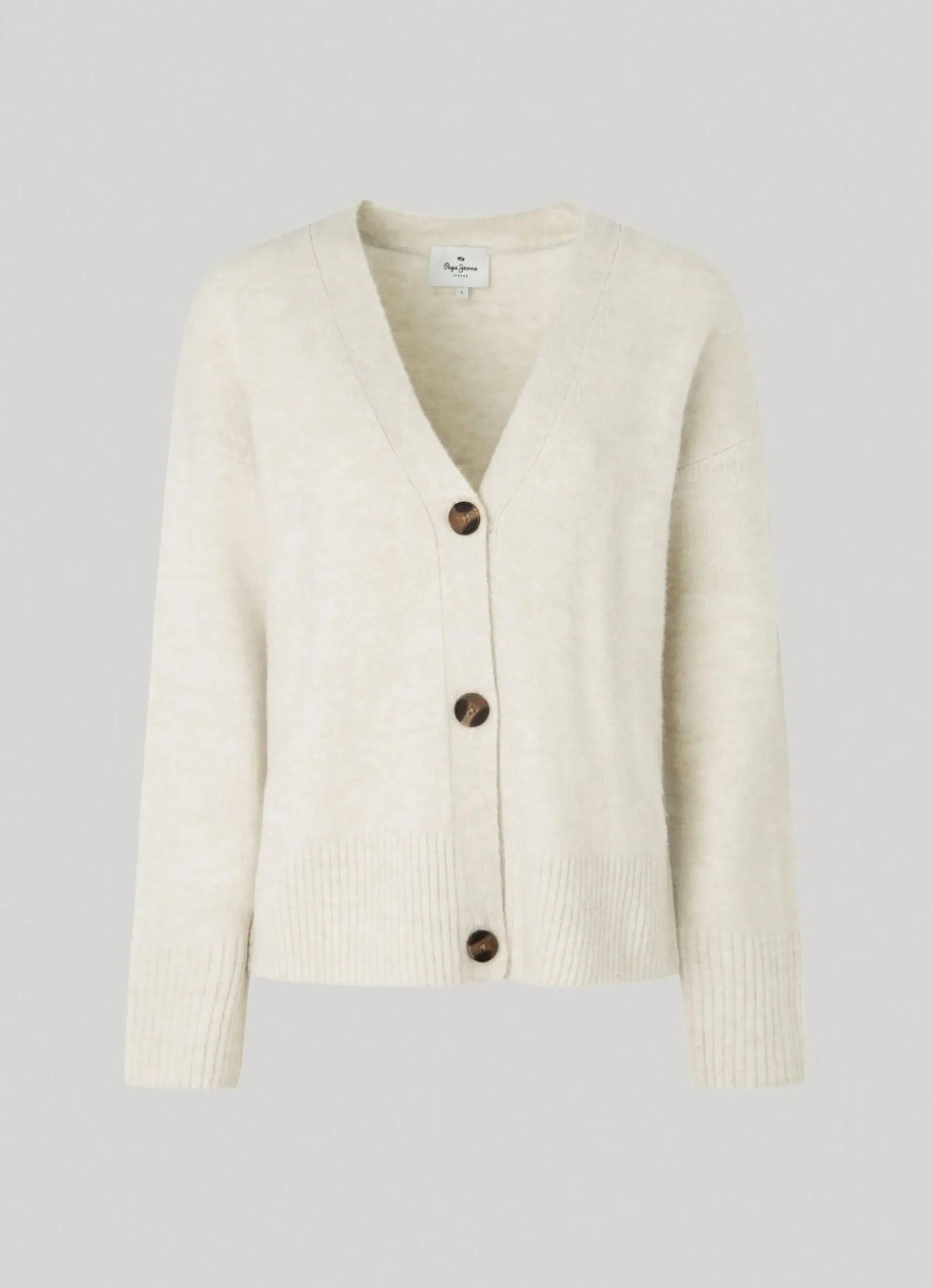 Mulher Pepe Jeans Malhas>Cardigan Com Botoes