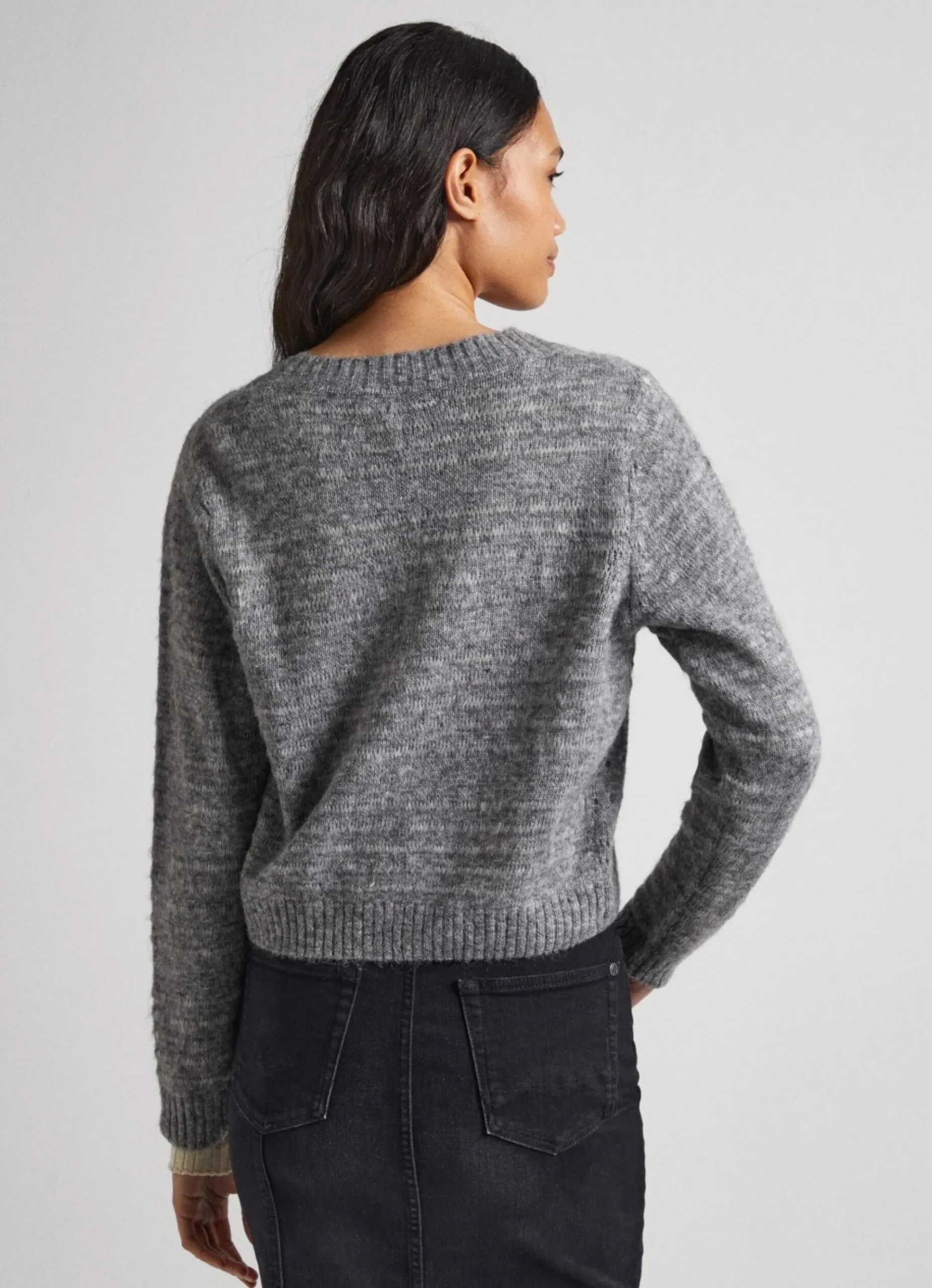 Mulher Pepe Jeans Malhas E Cardigans>Cardigan Com Detalhes Abertos