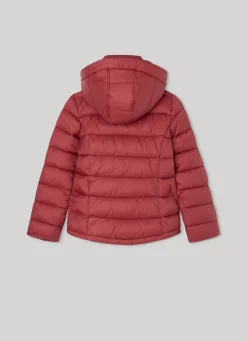 Rapariga Pepe Jeans Casaco E Jaquetas>Casaco Acolchoado Com Capuz