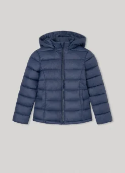 Rapariga Pepe Jeans Casaco E Jaquetas>Casaco Acolchoado Com Capuz