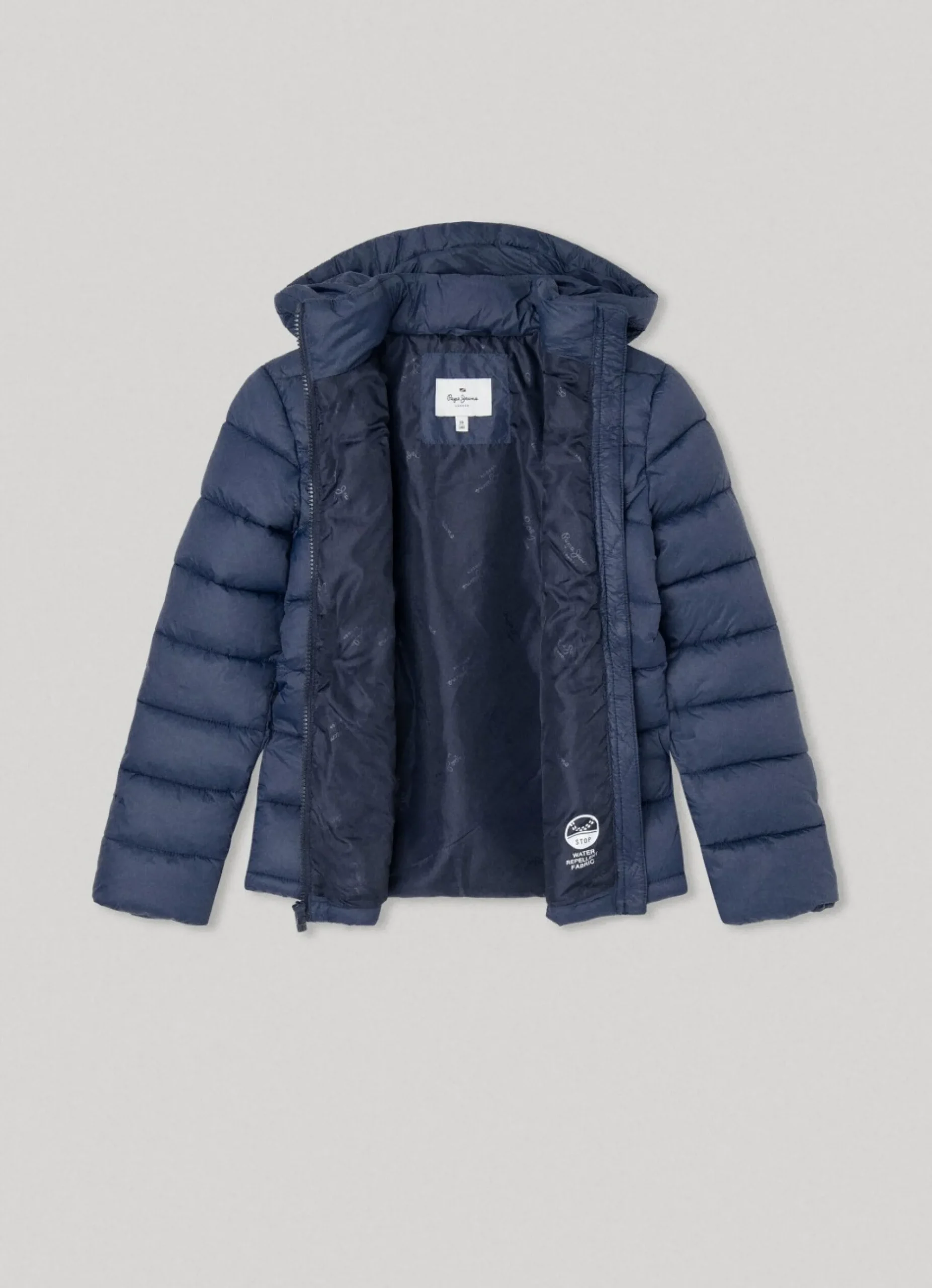 Rapariga Pepe Jeans Casaco E Jaquetas>Casaco Acolchoado Com Capuz
