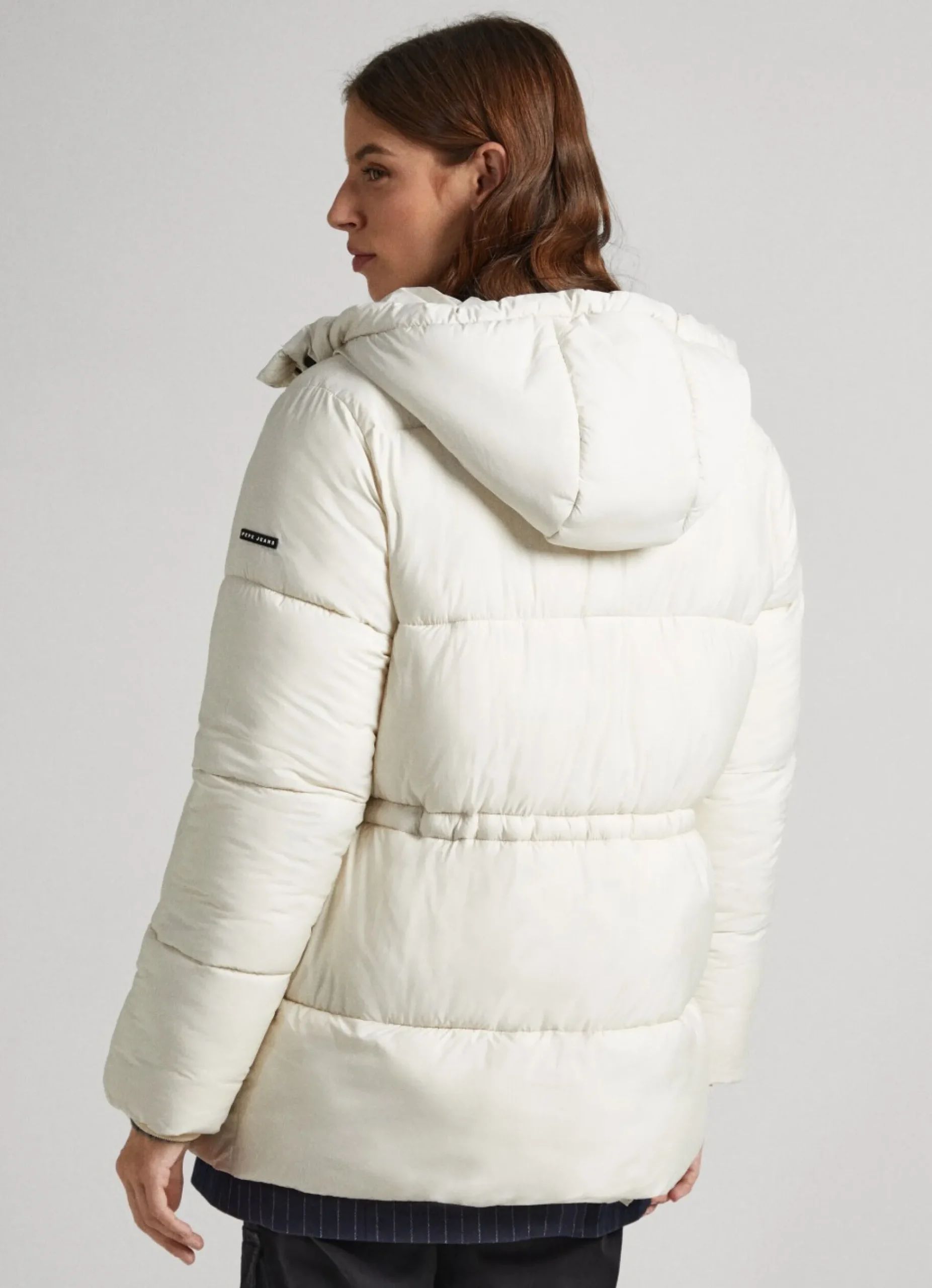 Mulher Pepe Jeans Casaco E Jaquetas>Casaco Acolchoado Com Capuz