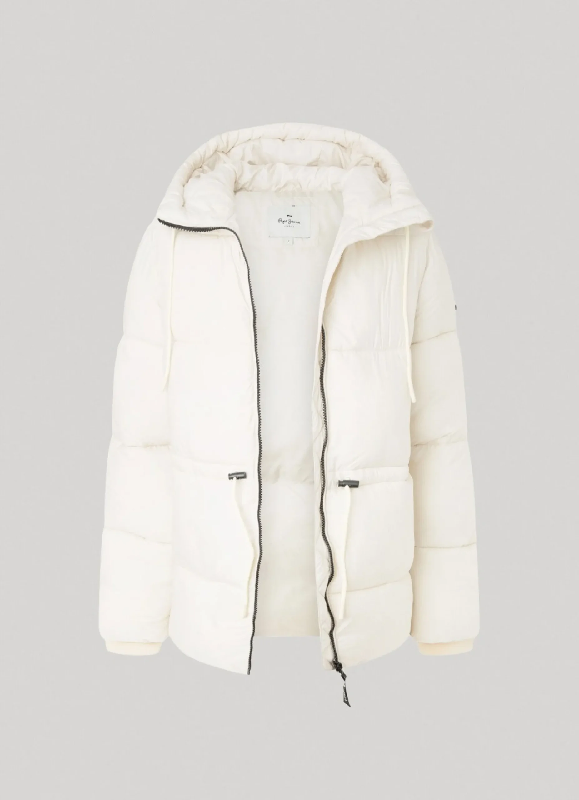 Mulher Pepe Jeans Casaco E Jaquetas>Casaco Acolchoado Com Capuz