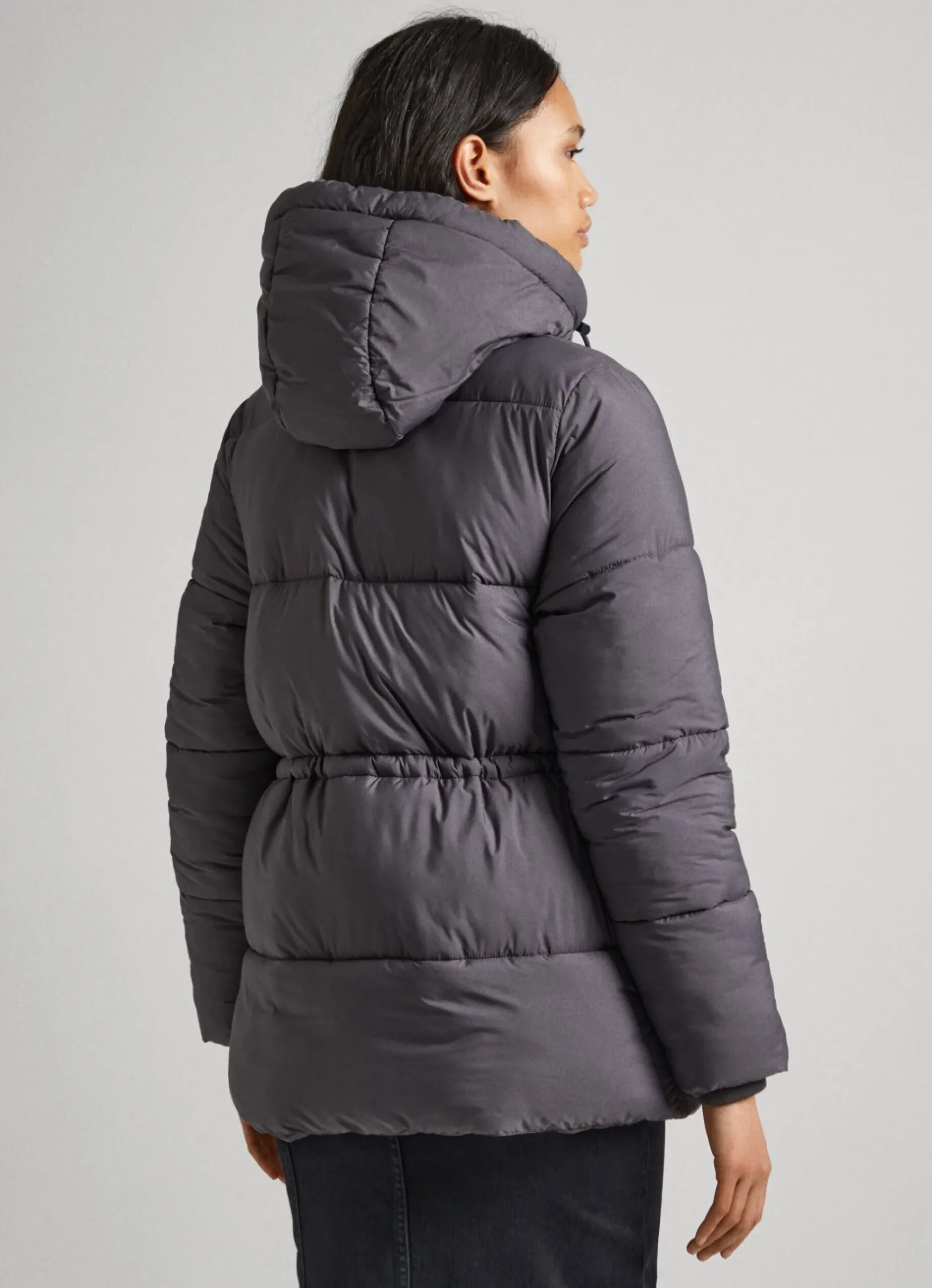 Mulher Pepe Jeans Casaco E Jaquetas>Casaco Acolchoado Com Capuz