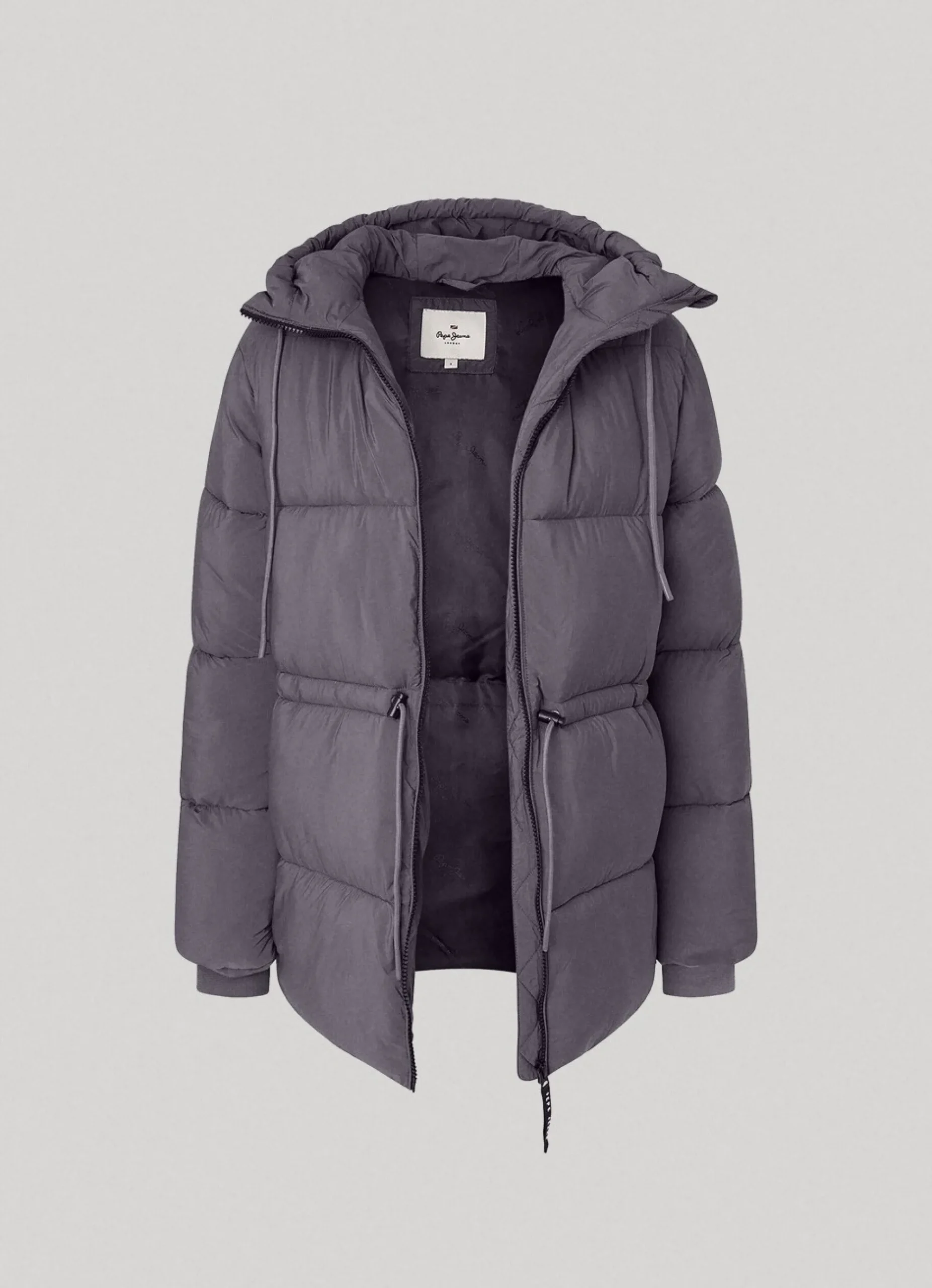 Mulher Pepe Jeans Casaco E Jaquetas>Casaco Acolchoado Com Capuz