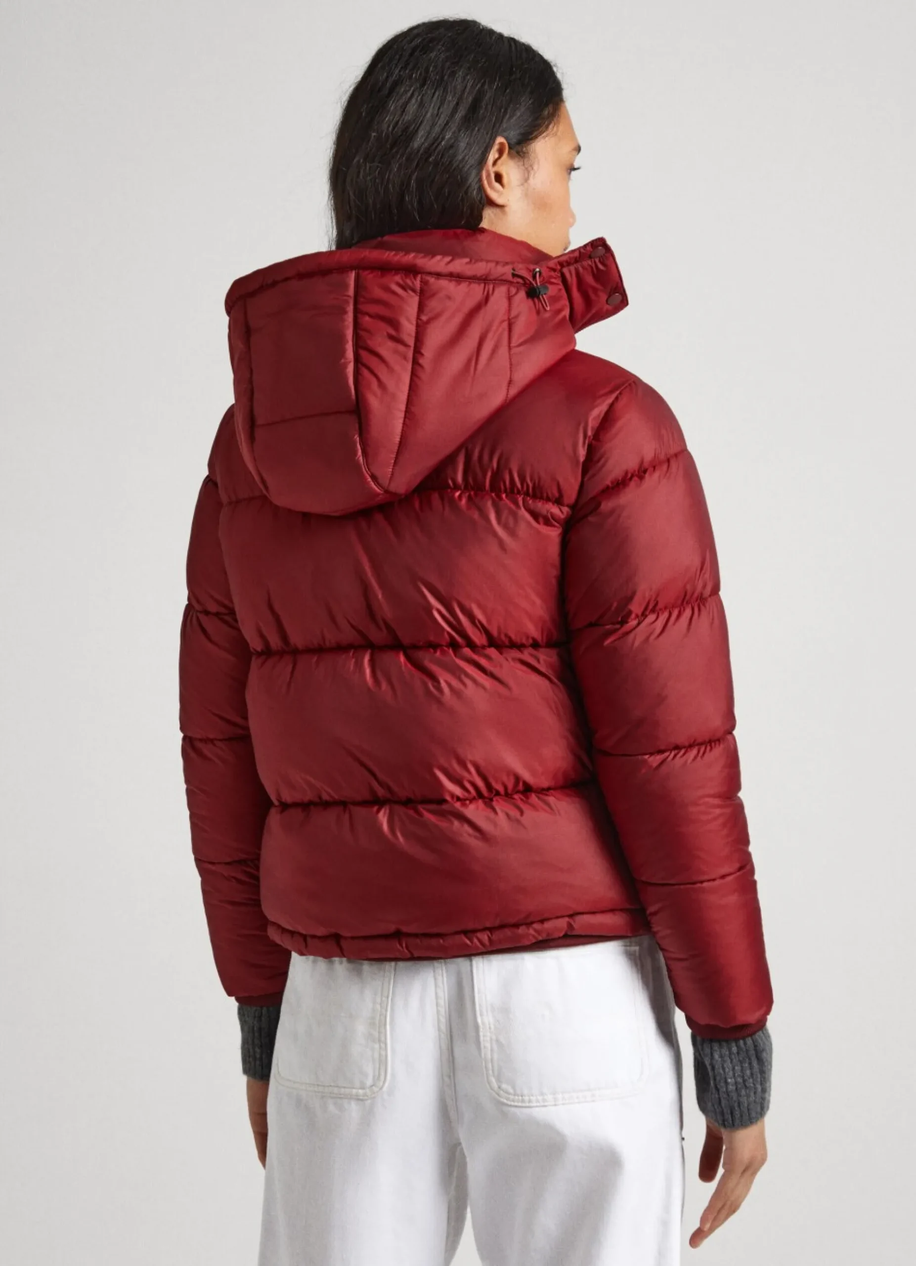 Mulher Pepe Jeans Casaco E Jaquetas>Casaco Acolchoado Com Capuz
