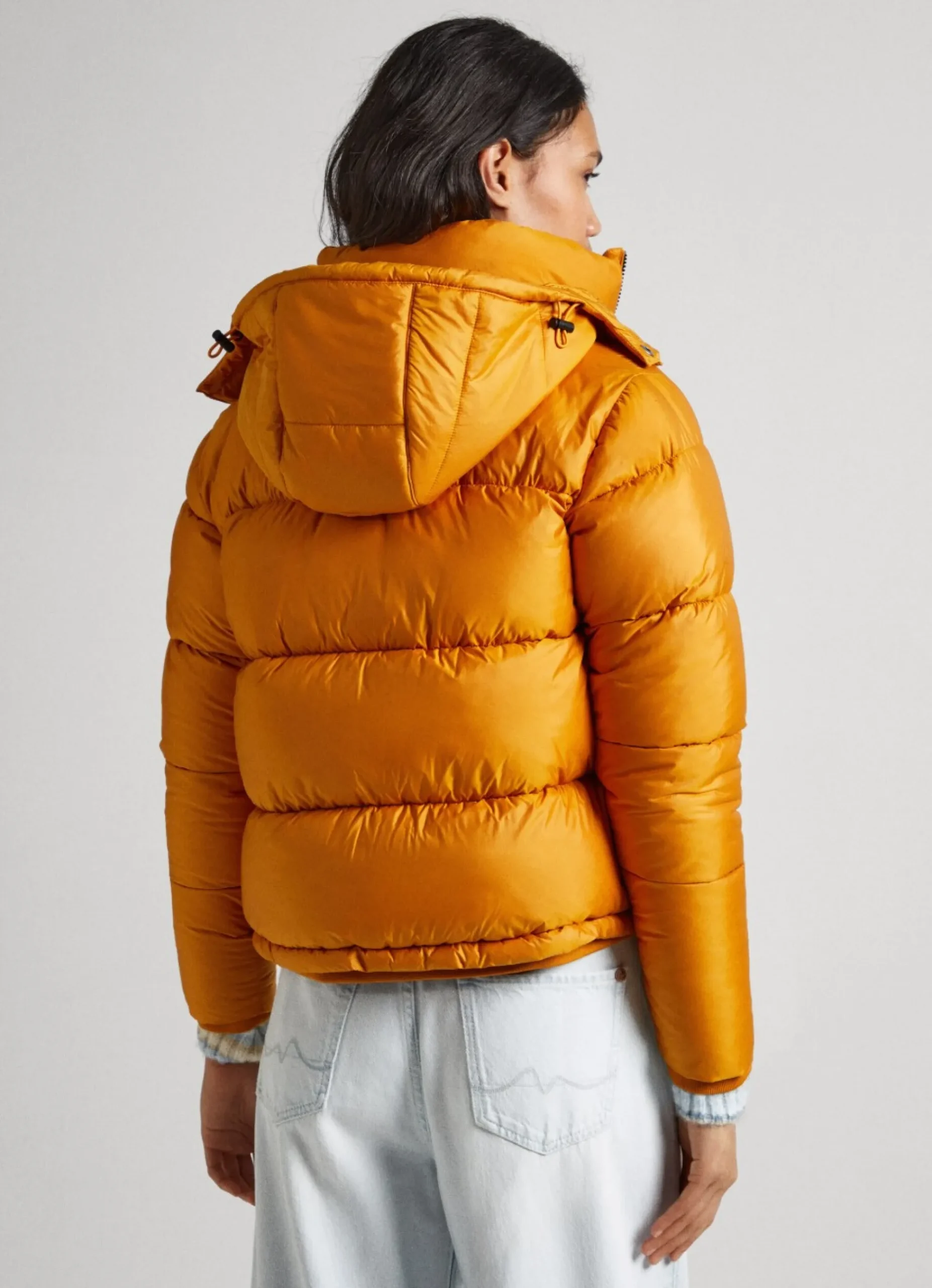Mulher Pepe Jeans Casaco E Jaquetas>Casaco Acolchoado Com Capuz