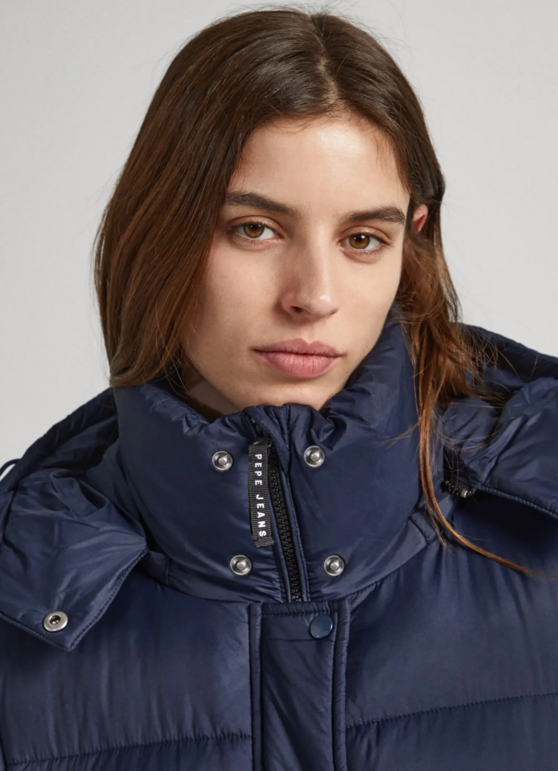 Mulher Pepe Jeans Casaco E Jaquetas>Casaco Acolchoado Com Capuz