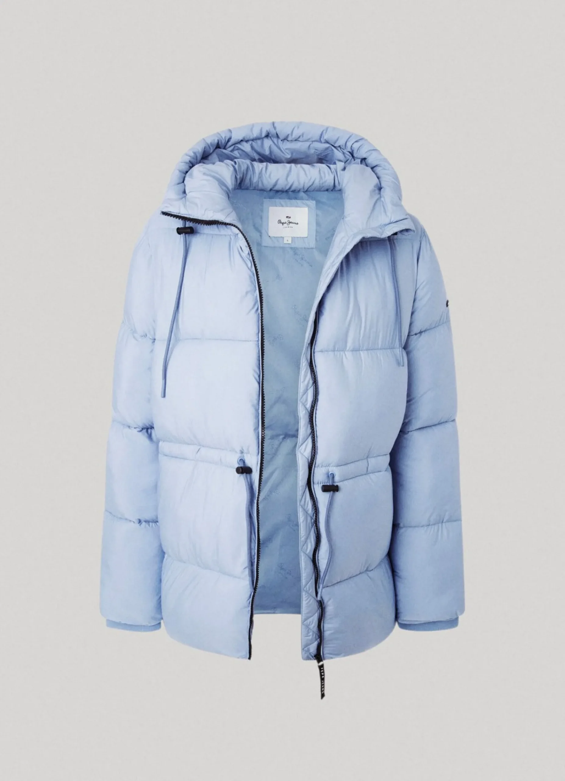 Mulher Pepe Jeans Casaco E Jaquetas>Casaco Acolchoado Com Capuz