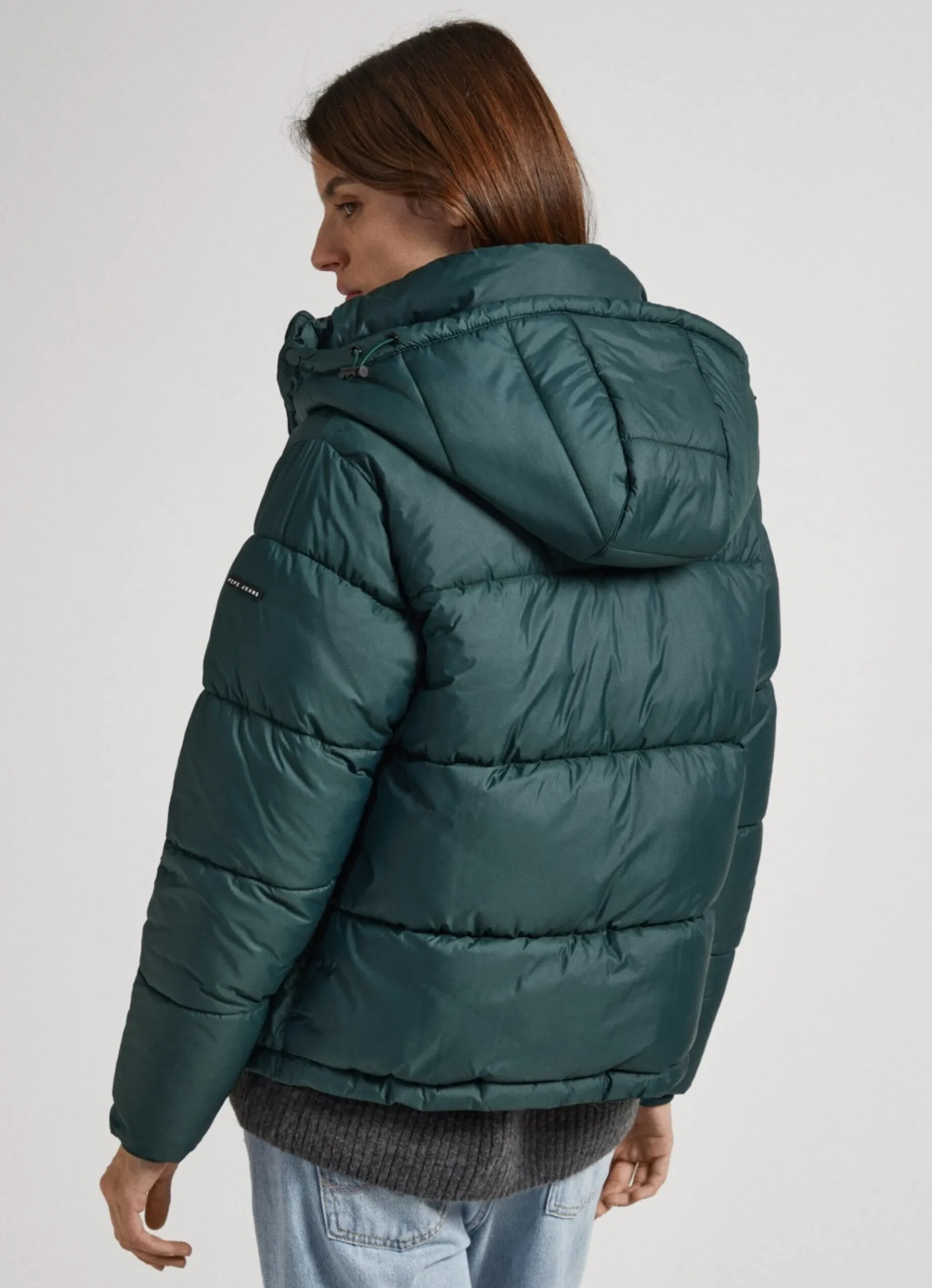 Mulher Pepe Jeans Casaco E Jaquetas>Casaco Acolchoado Com Capuz