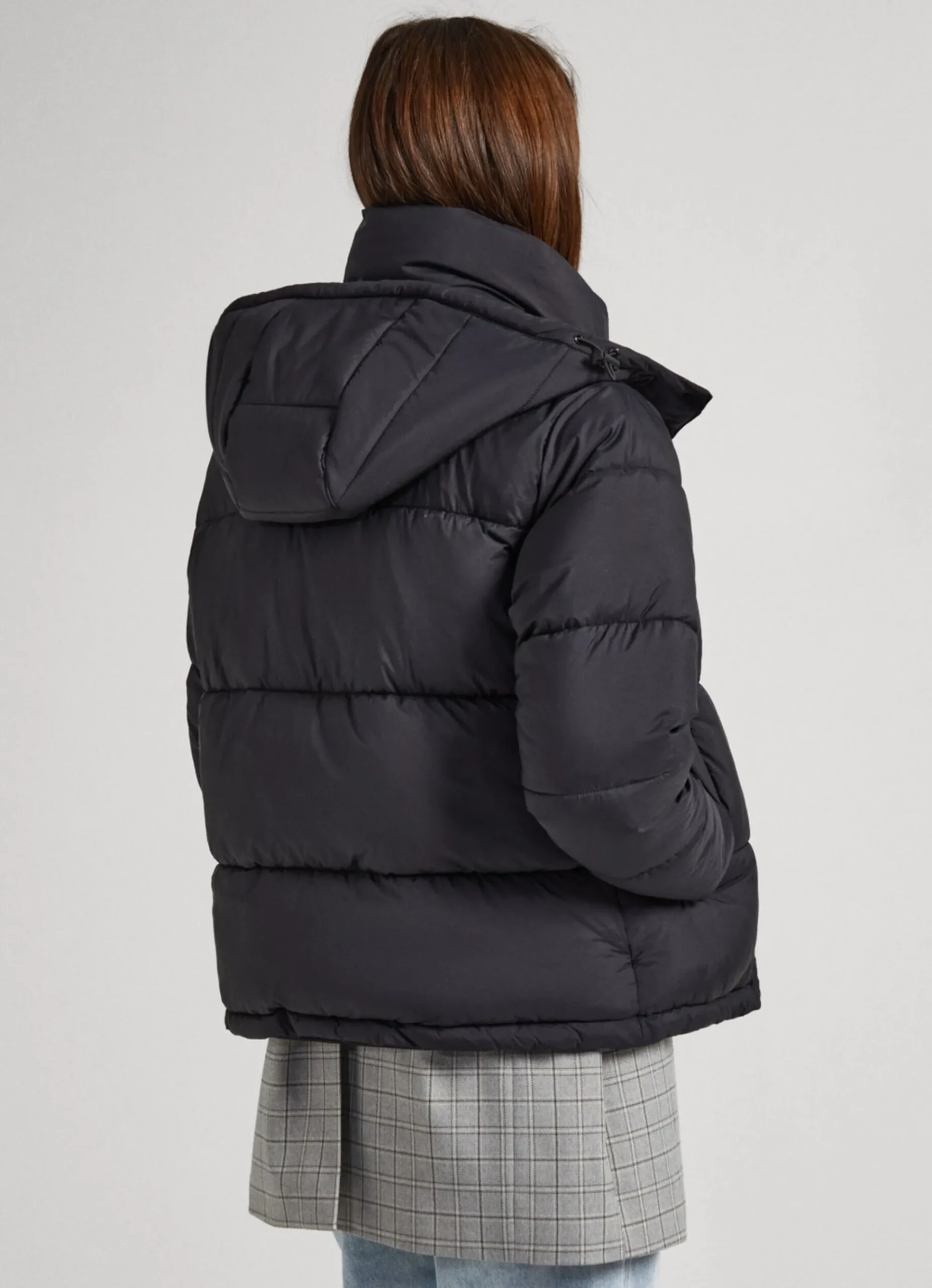 Mulher Pepe Jeans Casaco E Jaquetas>Casaco Acolchoado Com Capuz