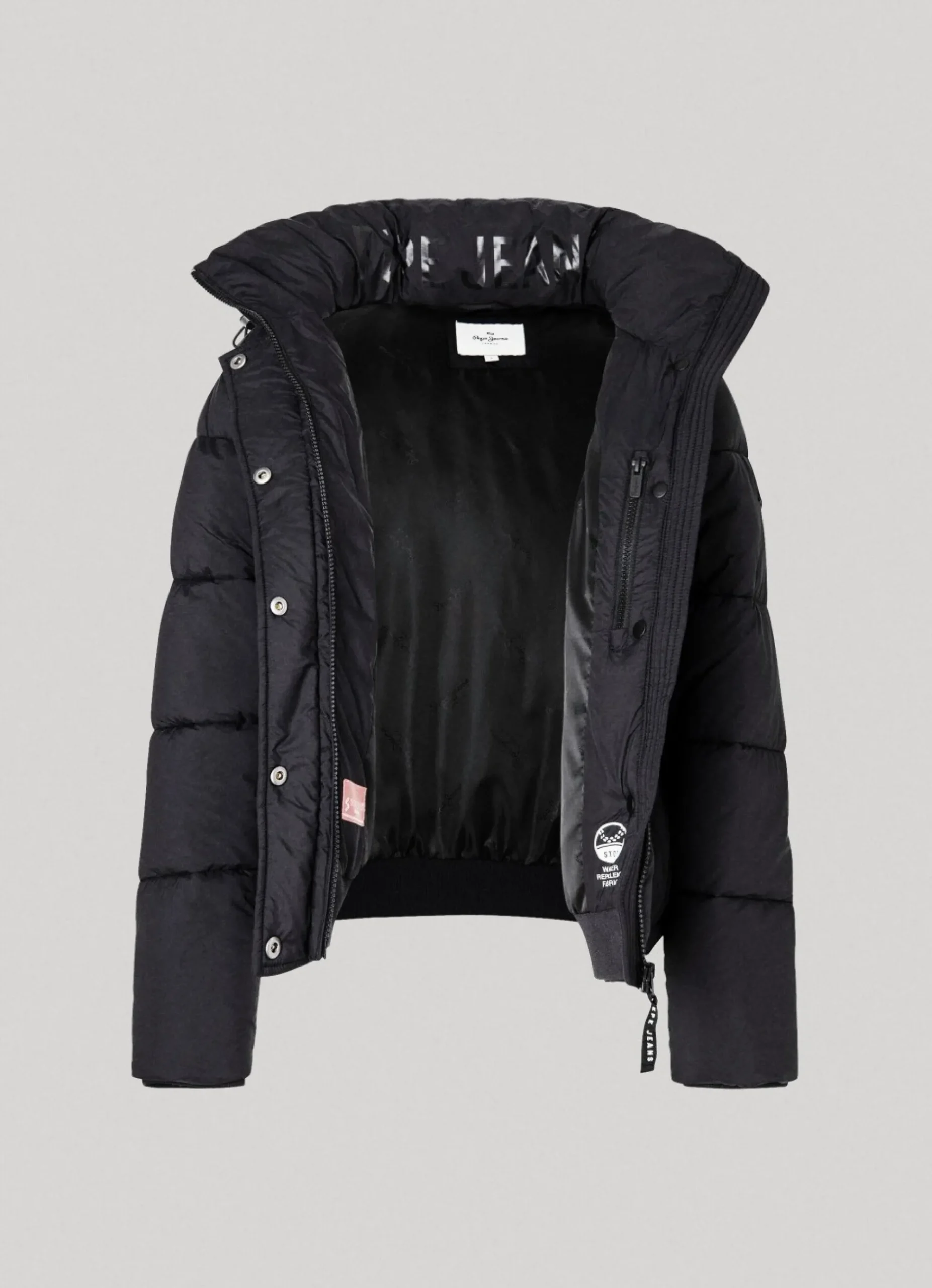 Mulher Pepe Jeans Casaco E Jaquetas>Casaco Acolchoado Com Capuz