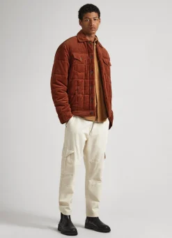 Homem Pepe Jeans Casaco E Jaquetas>Casaco Acolchoado De Veludo