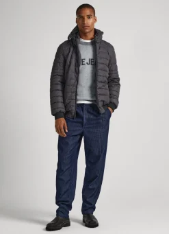 Homem Pepe Jeans Casaco E Jaquetas>Casaco Acolchoado Jaspeado
