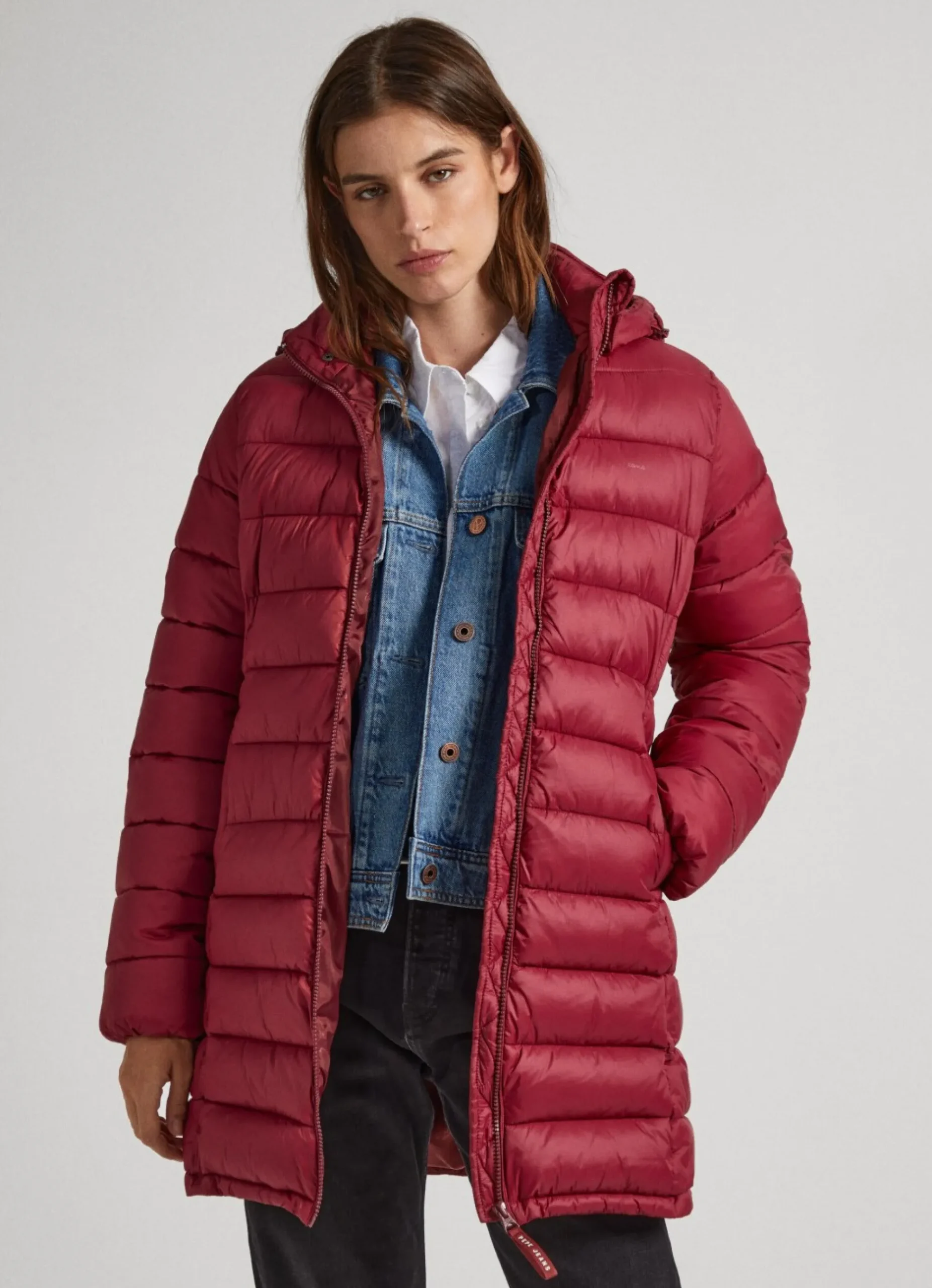 Mulher Pepe Jeans Casaco E Jaquetas>Casaco Acolchoado Nylon