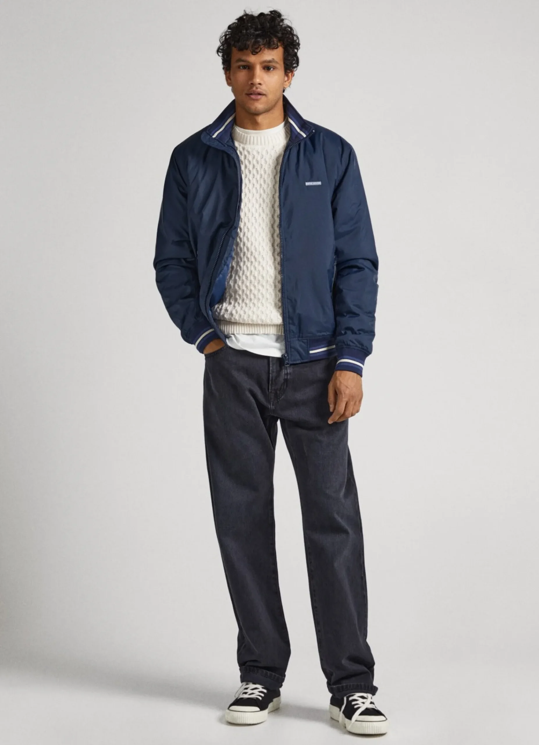 Homem Pepe Jeans Casaco E Jaquetas>Casaco Bomber Tecido Reciclado