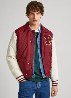 Homem Pepe Jeans Casaco E Jaquetas>Casaco Bomber Universitario