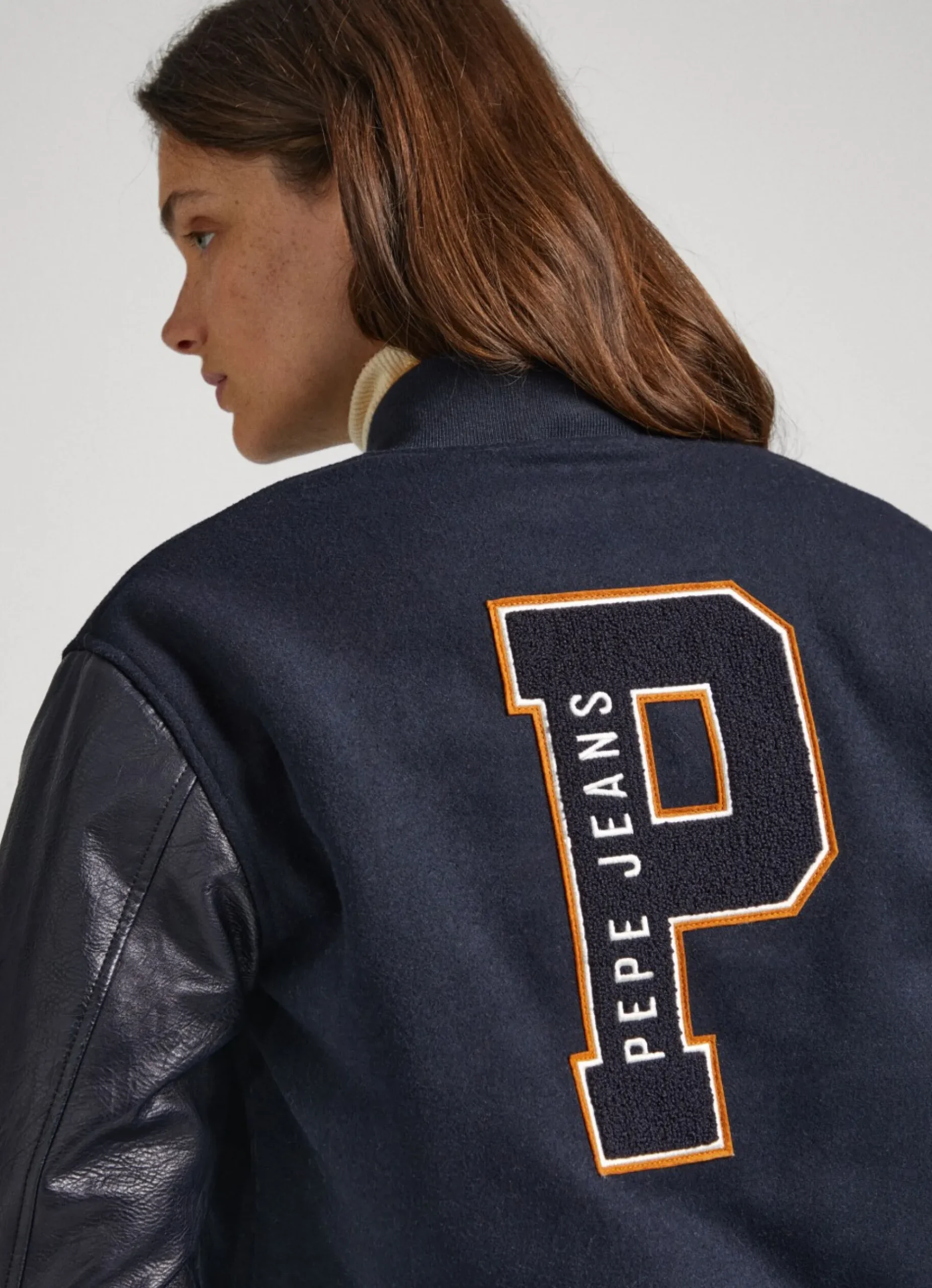 Mulher Pepe Jeans Casaco E Jaquetas>Casaco Bomber Universitario