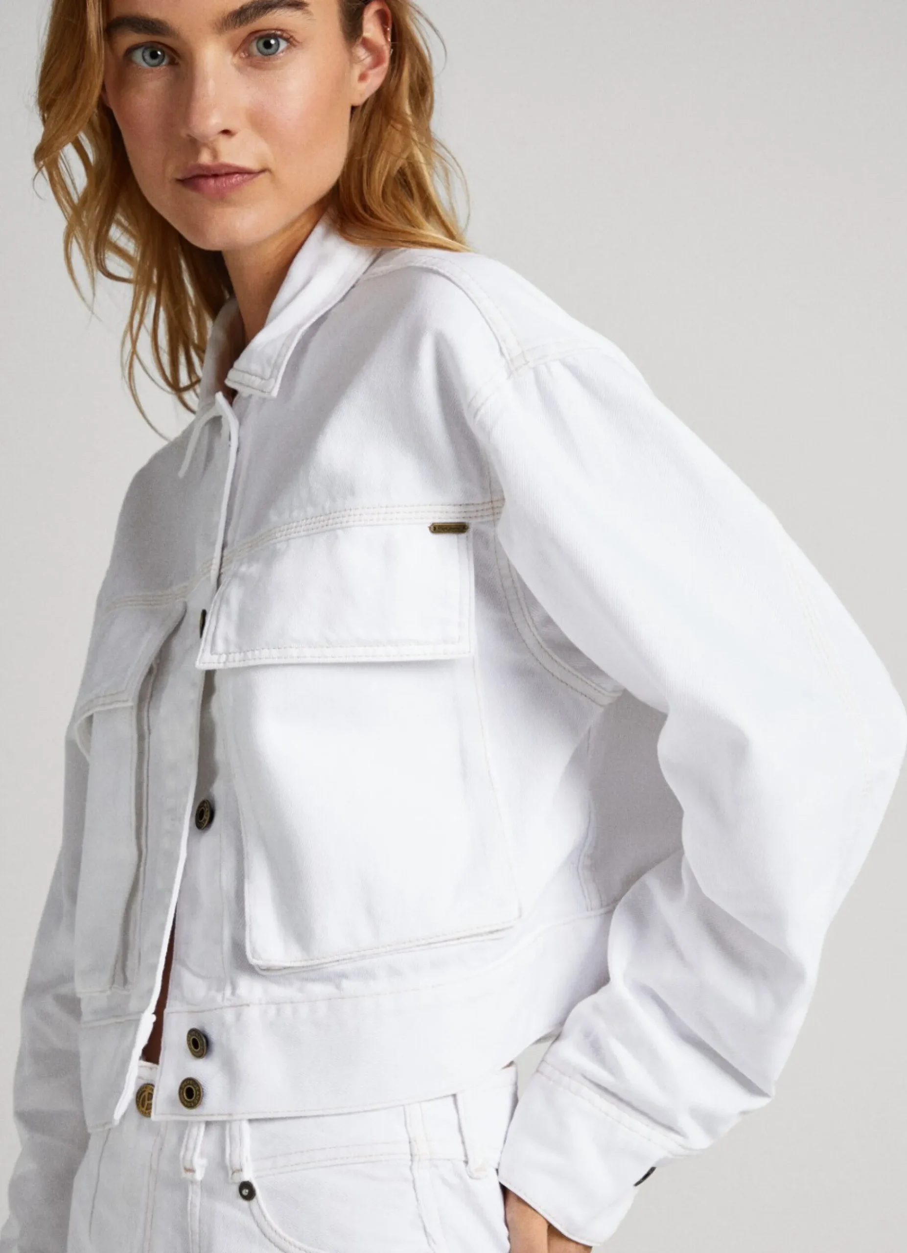Mulher Pepe Jeans Casaco E Jaquetas>Casaco Boxy Fit