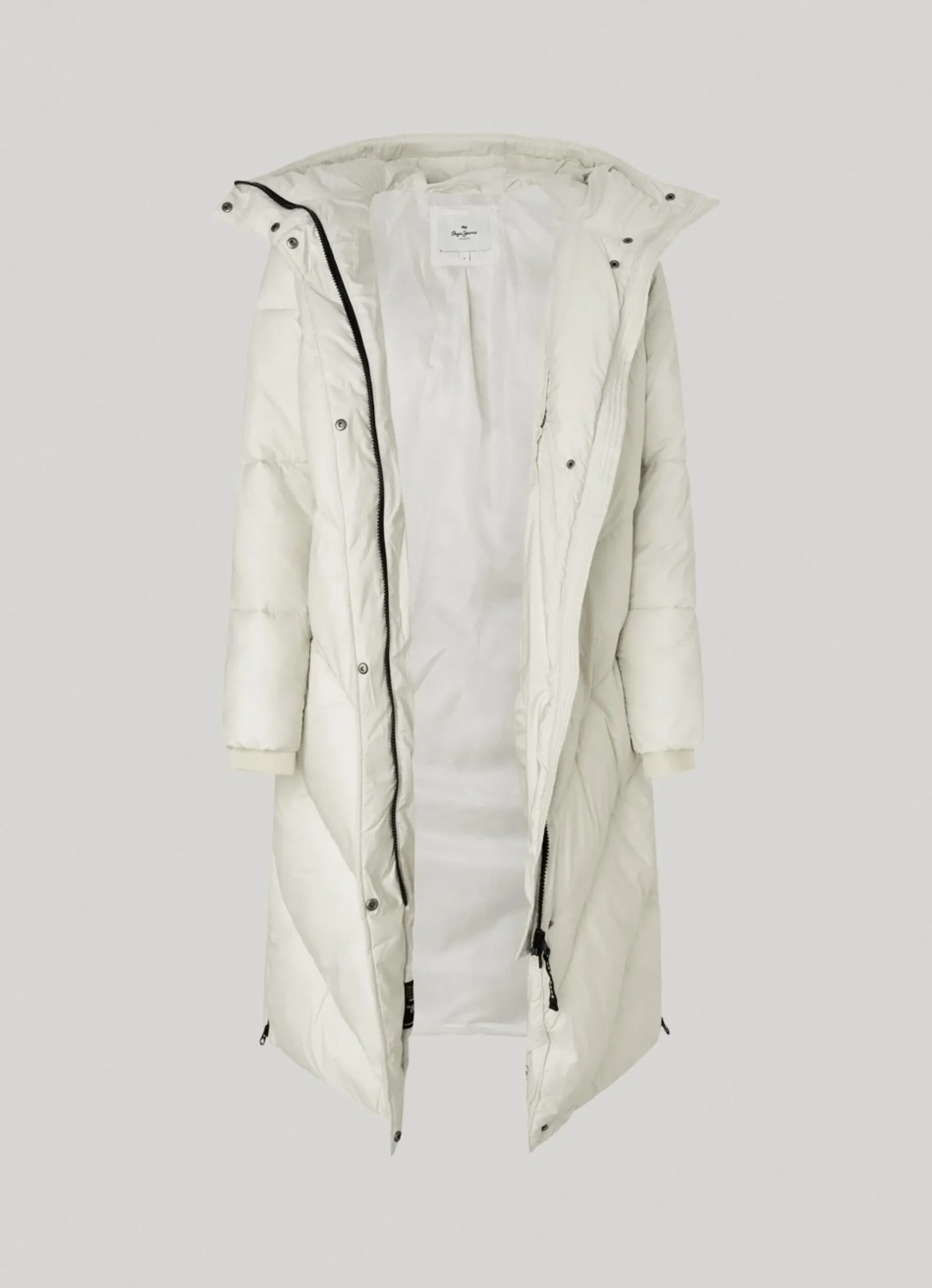 Mulher Pepe Jeans Casaco E Jaquetas>Casaco Comprido Acolchoado