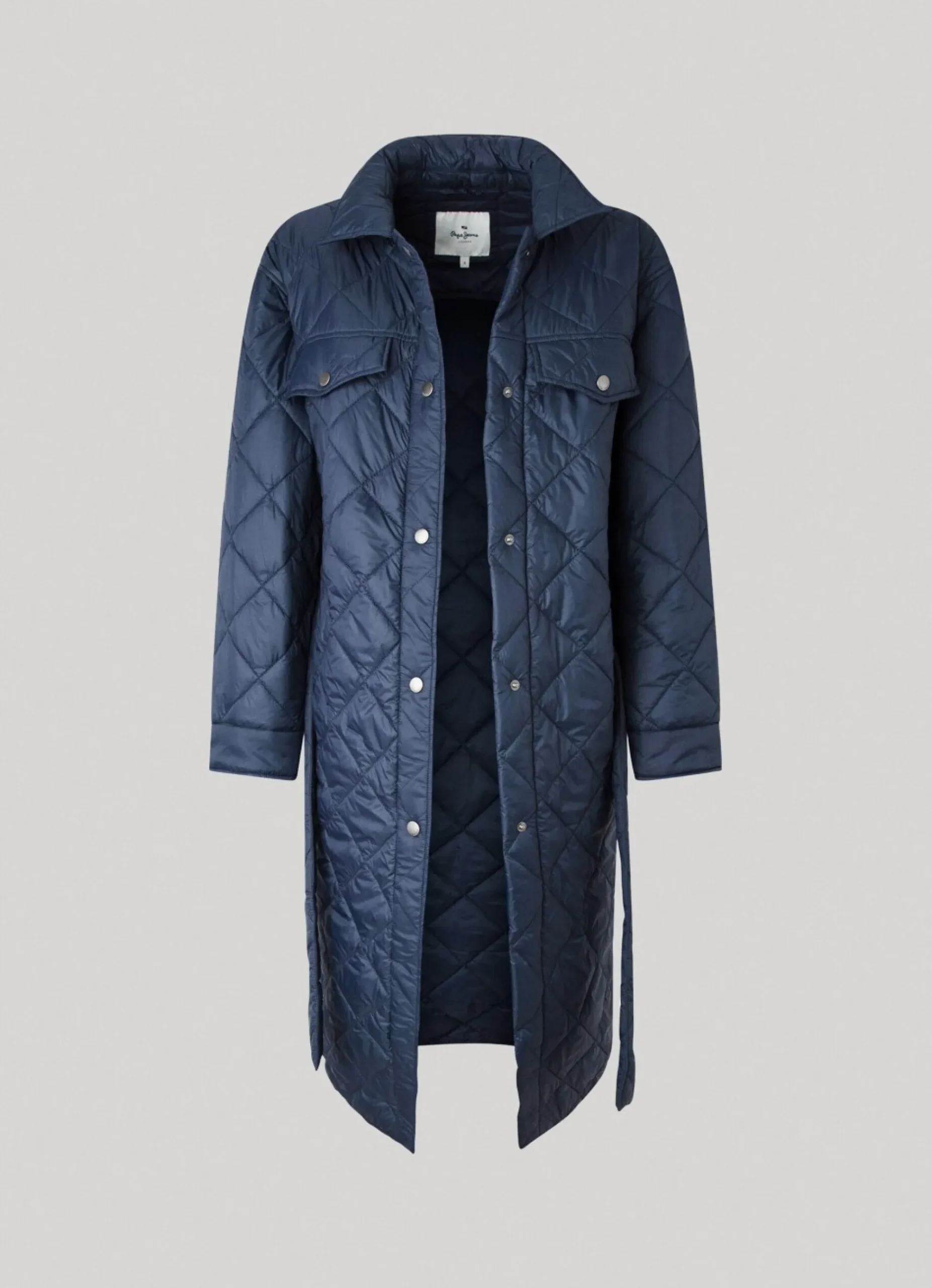 Mulher Pepe Jeans Casaco E Jaquetas>Casaco Comprido Acolchoado