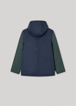 Rapaz Pepe Jeans Casaco E Jaquetas>Casaco Corta-Vento Color Block