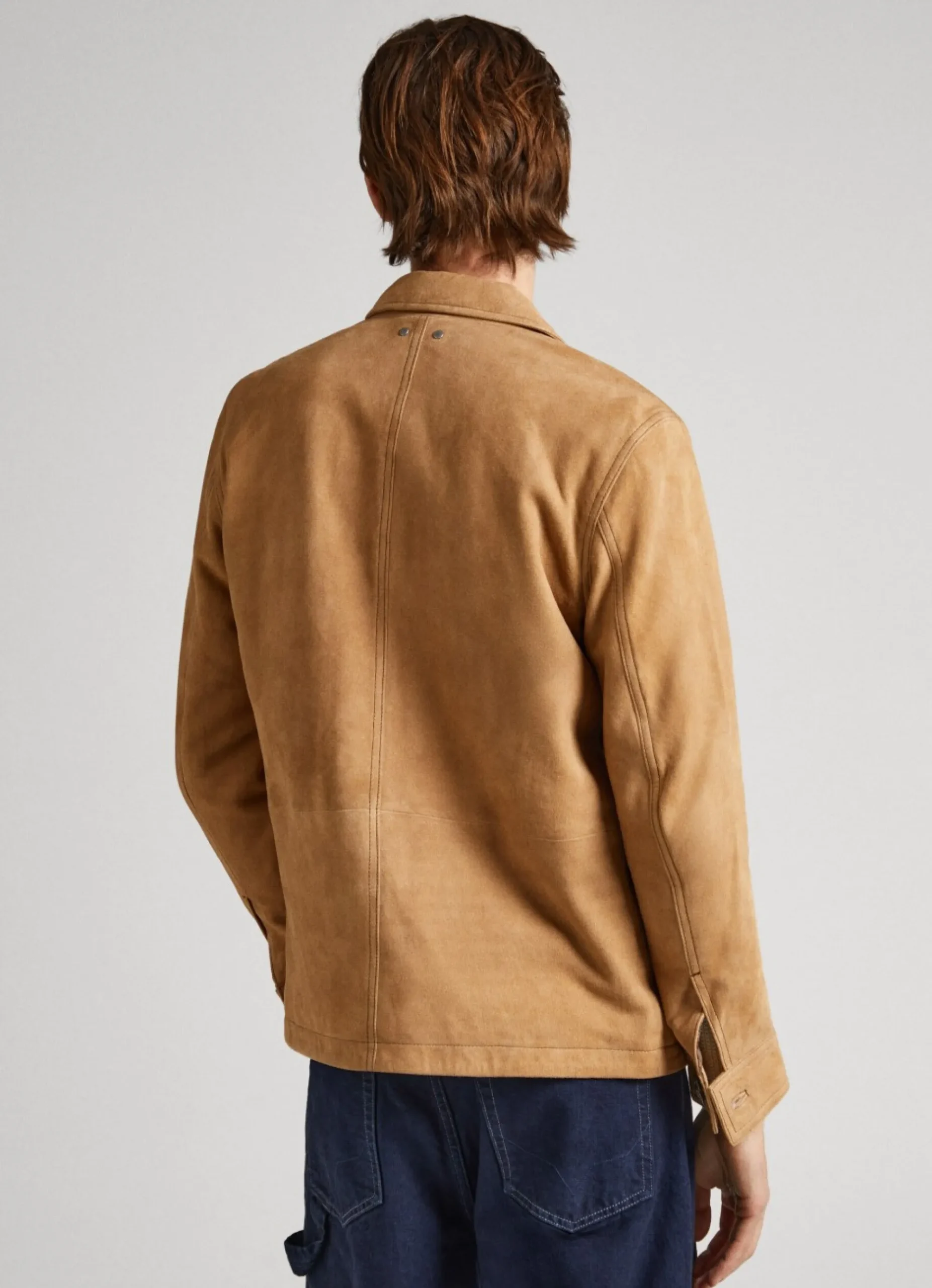 Homem Pepe Jeans Casaco E Jaquetas>Casaco De Couro Tipo Carpinteiro