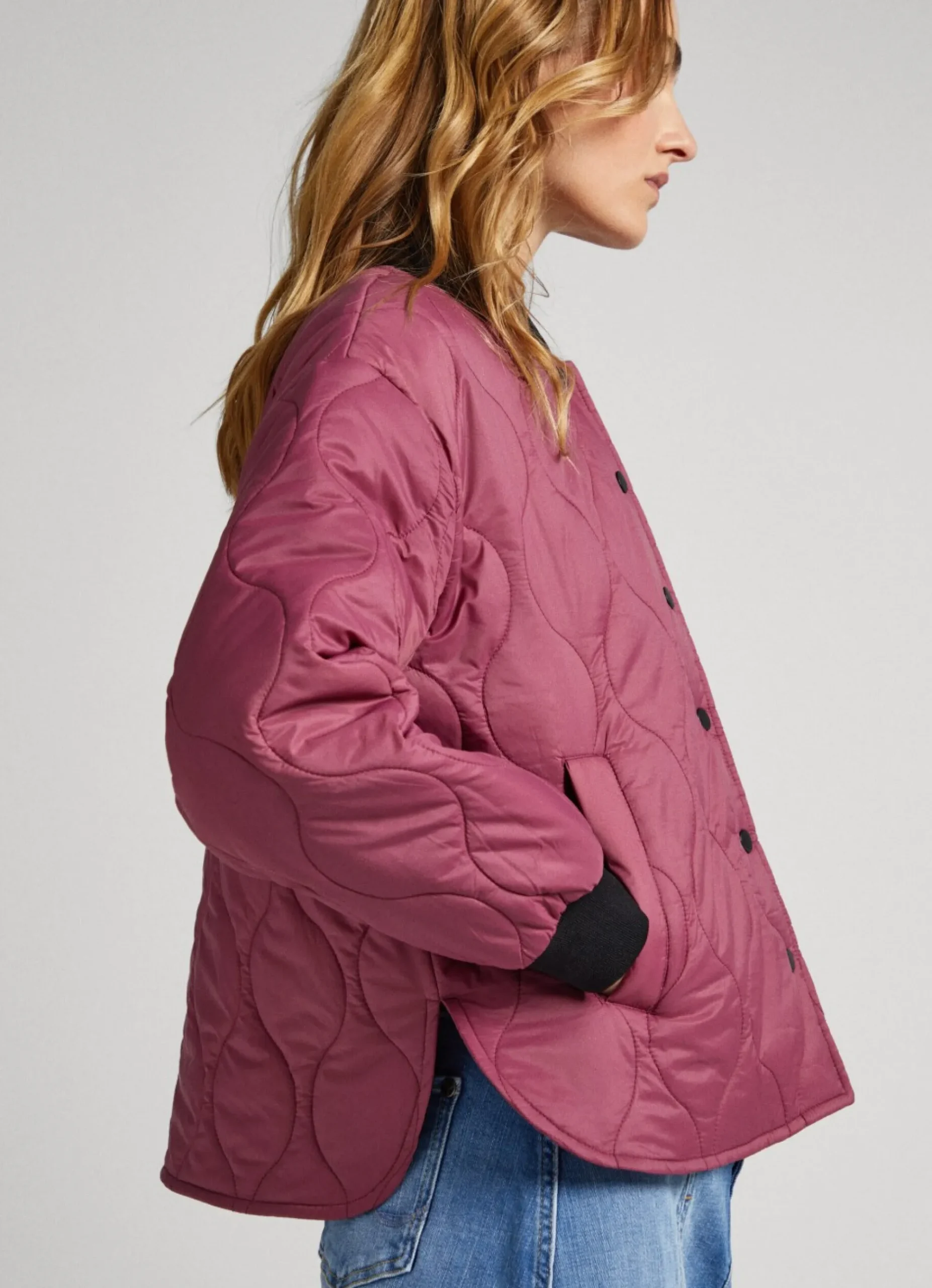 Mulher Pepe Jeans Casaco E Jaquetas>Casaco De Penas Acolchoado