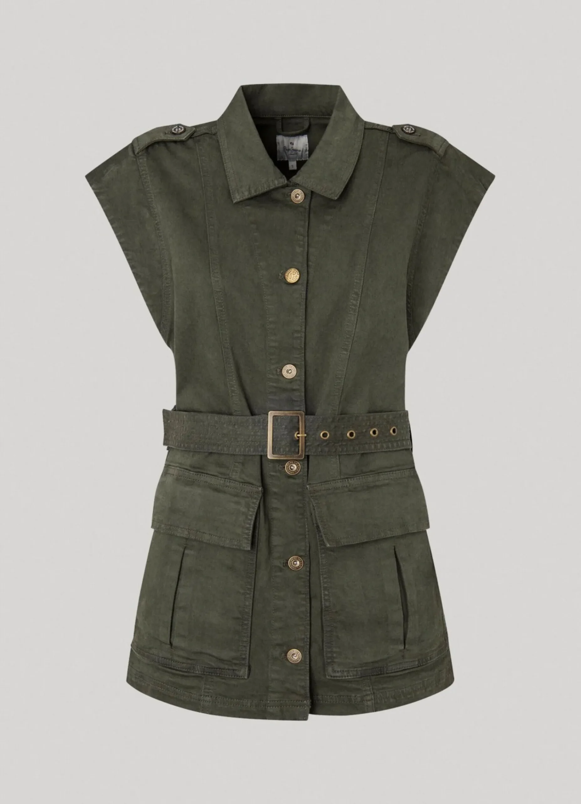 Mulher Pepe Jeans Casaco E Jaquetas>Casaco Denim Utility