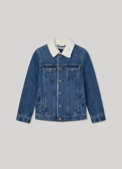 Rapaz Pepe Jeans Casaco E Jaquetas>Casaco Forro De Borrego