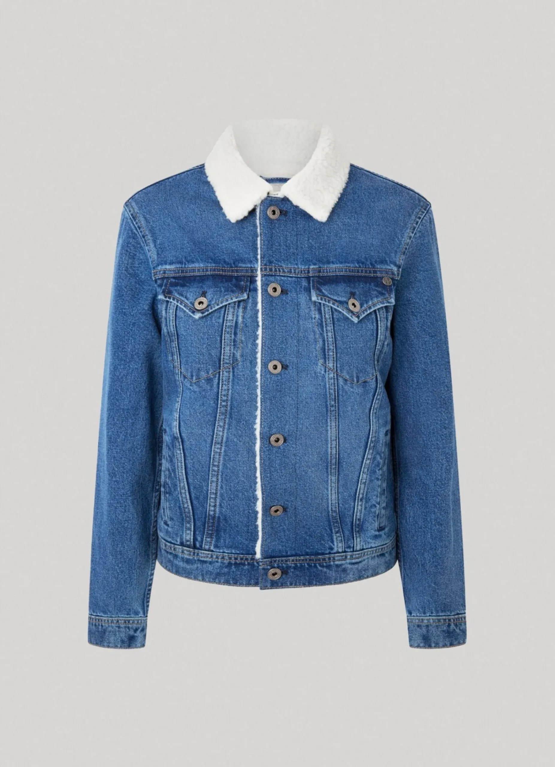 Mulher Pepe Jeans Casaco E Jaquetas>Casaco Forro De Borrego