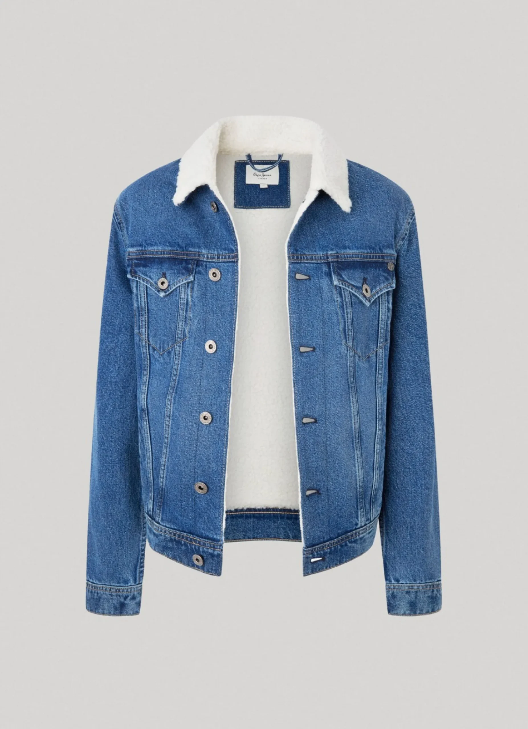 Mulher Pepe Jeans Casaco E Jaquetas>Casaco Forro De Borrego