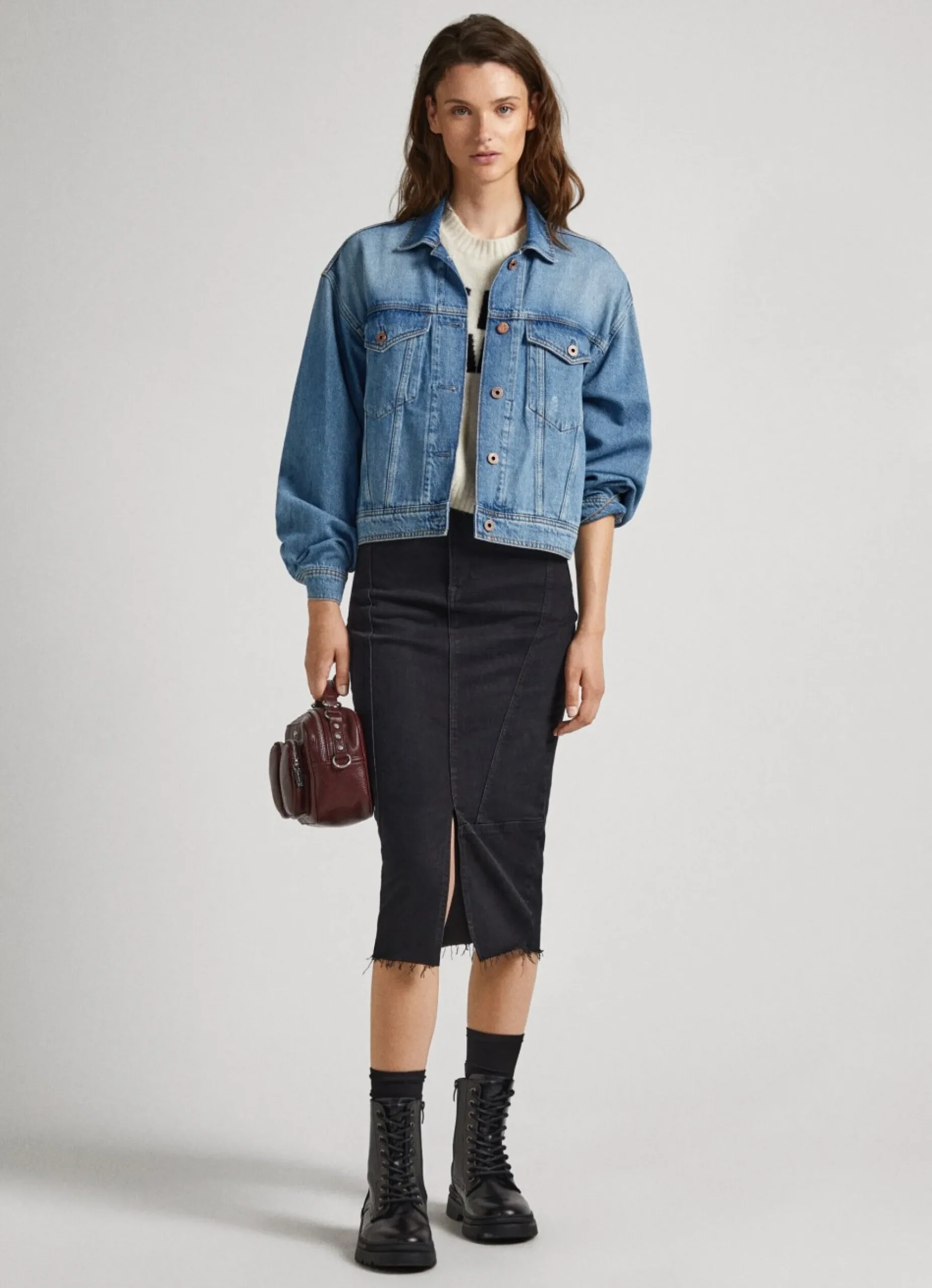 Mulher Pepe Jeans Casaco E Jaquetas>Casaco Oversized