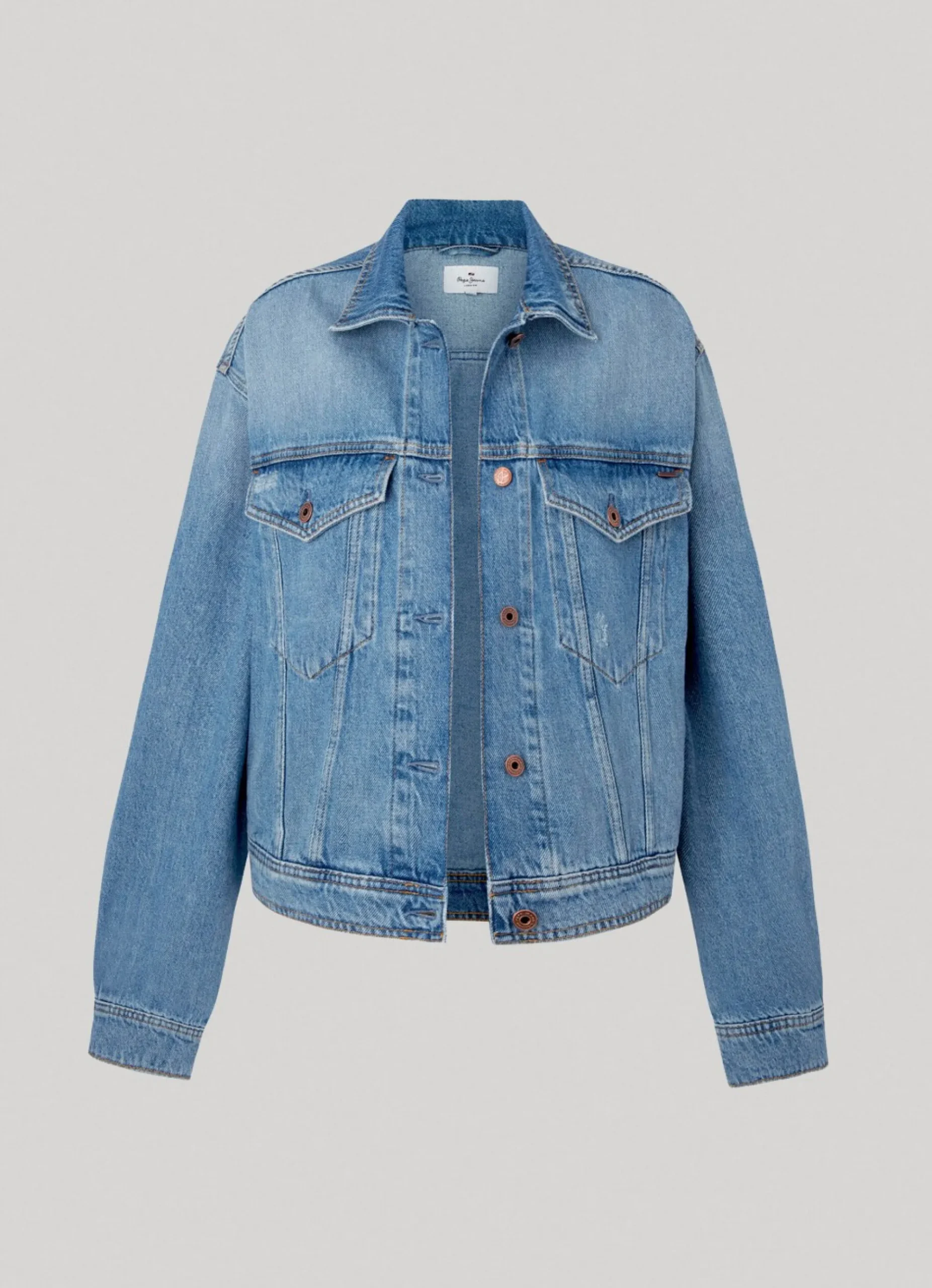 Mulher Pepe Jeans Casaco E Jaquetas>Casaco Oversized