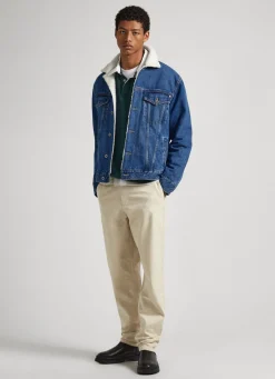 Homem Pepe Jeans Casaco E Jaquetas>Casaco Pelo De Borrego