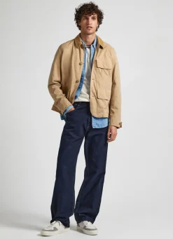 Homem Pepe Jeans Casaco E Jaquetas>Casaco Tipo Carpinteiro