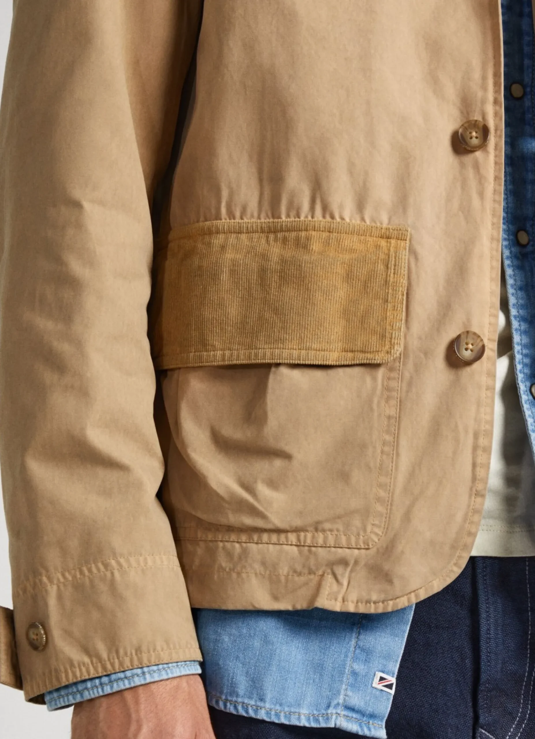 Homem Pepe Jeans Casaco E Jaquetas>Casaco Tipo Carpinteiro