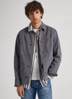Homem Pepe Jeans Casaco E Jaquetas>Casaco Tipo Carpinteiro