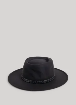 Homem Pepe Jeans Gorros E Bonés>Chapeu De Feltro De Abas Largas
