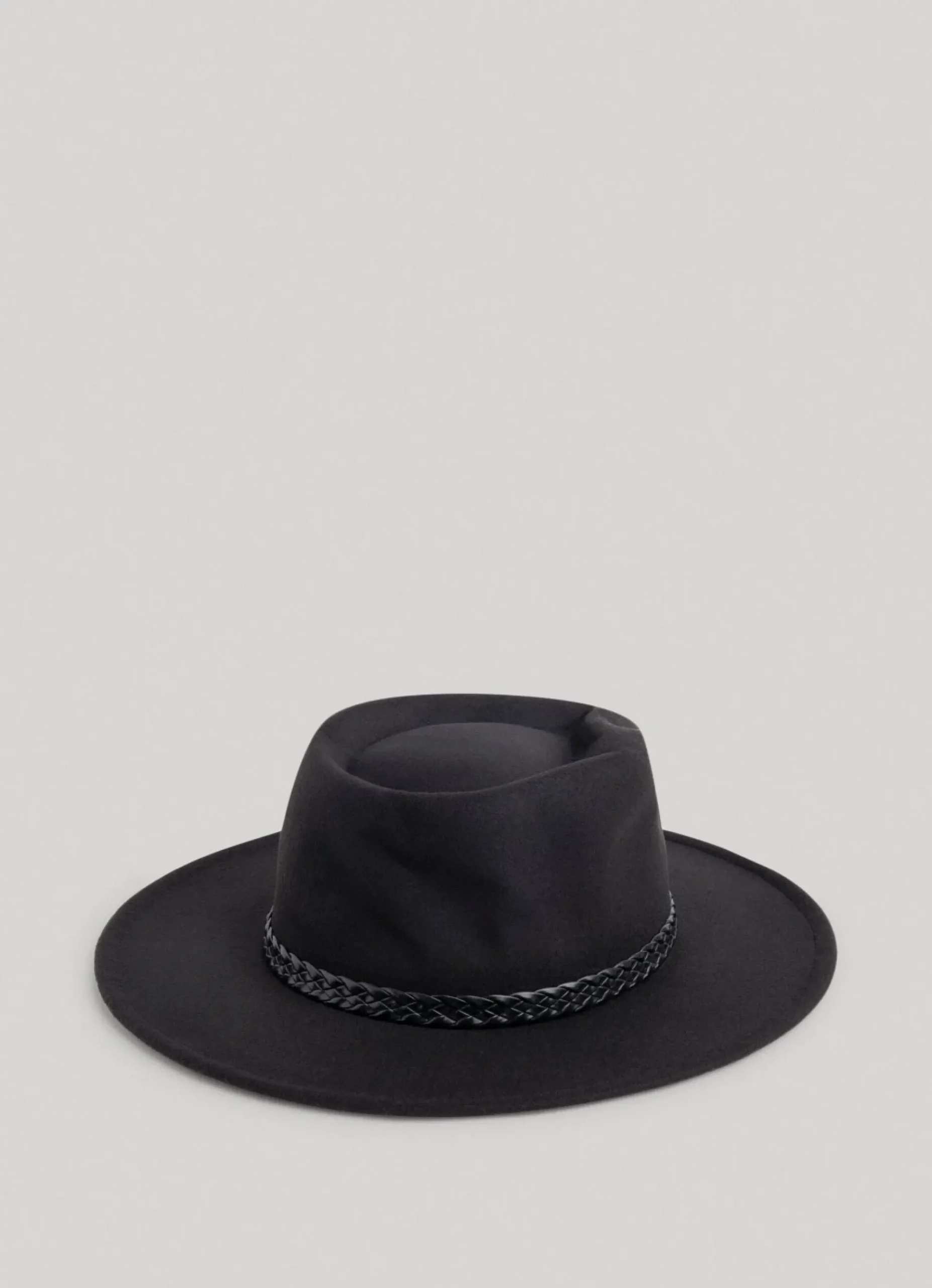 Mulher Pepe Jeans Gorros E Bonés>Chapeu De Feltro De Abas Largas