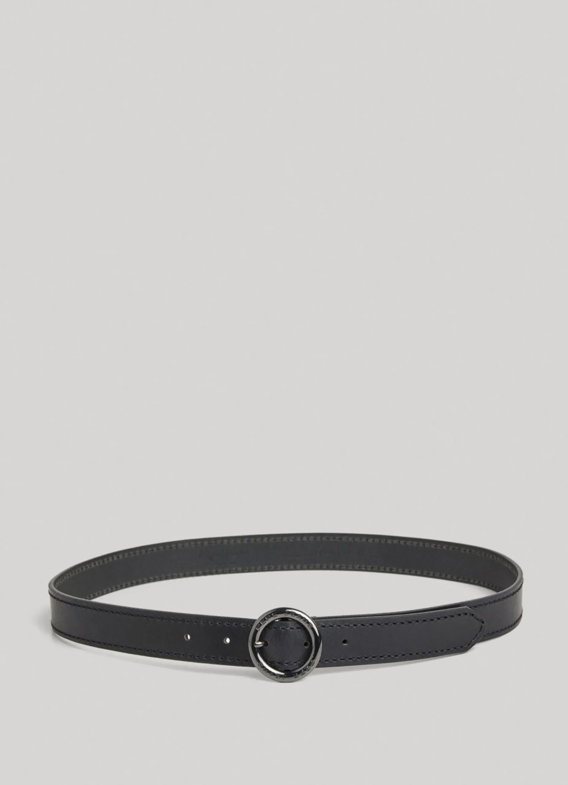 Mulher Pepe Jeans Cintos>Cinto De Couro Fivela Redonda