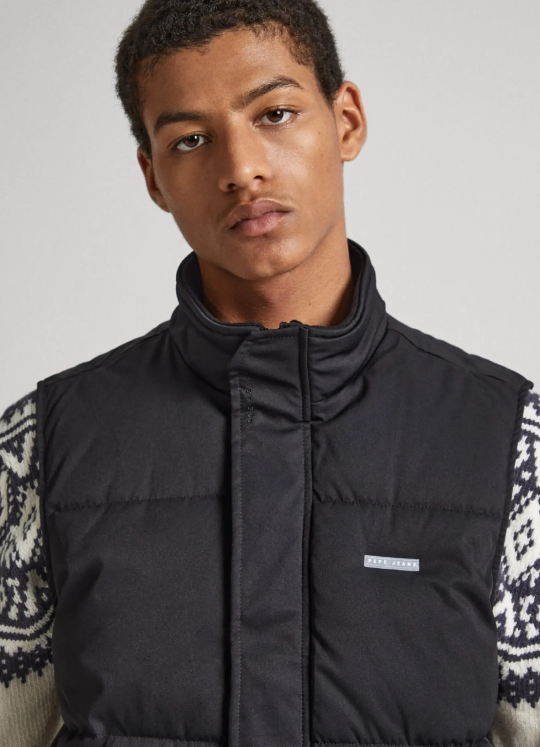 Homem Pepe Jeans Casaco E Jaquetas>Colete Acolchoado De Sarja