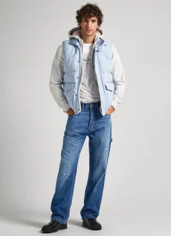Homem Pepe Jeans Casaco E Jaquetas>Colete Acolchoado De Sarja