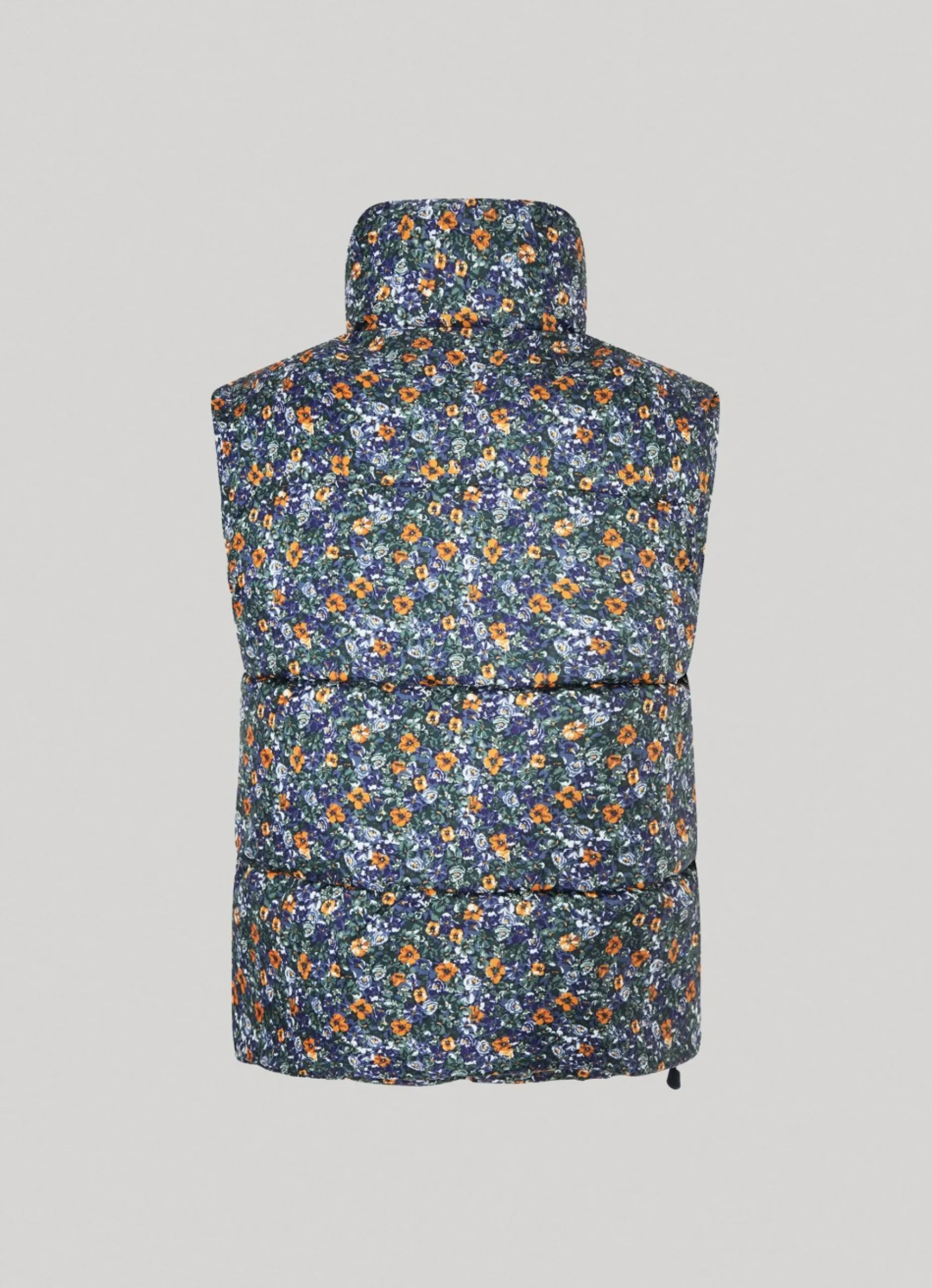 Mulher Pepe Jeans Casaco E Jaquetas>Colete Acolchoado Flores